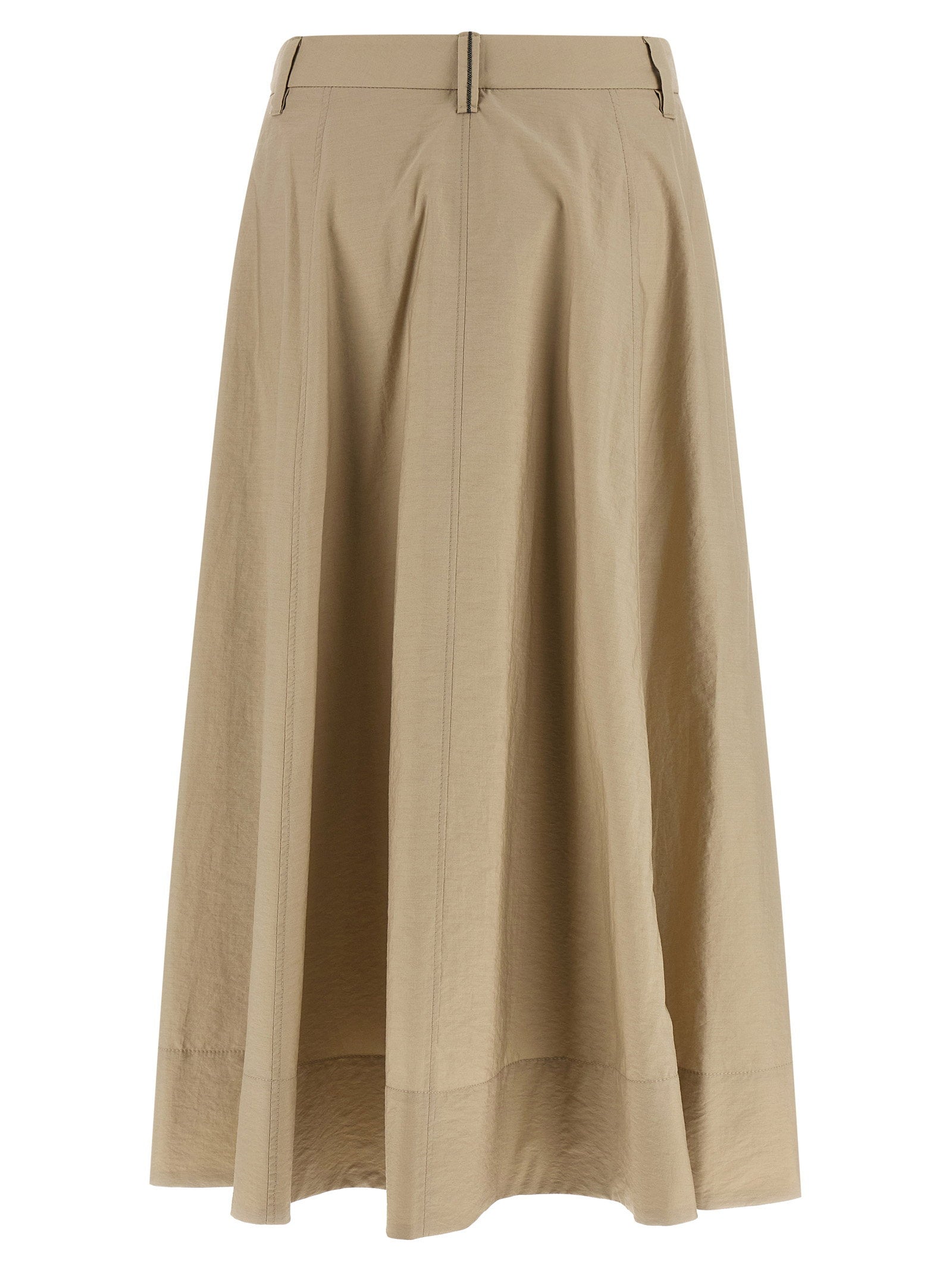 Brunello Cucinelli Cotton Skirt - view 2