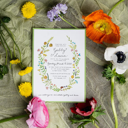 fiftyflowers.com Modern Garden Wedding - view 9