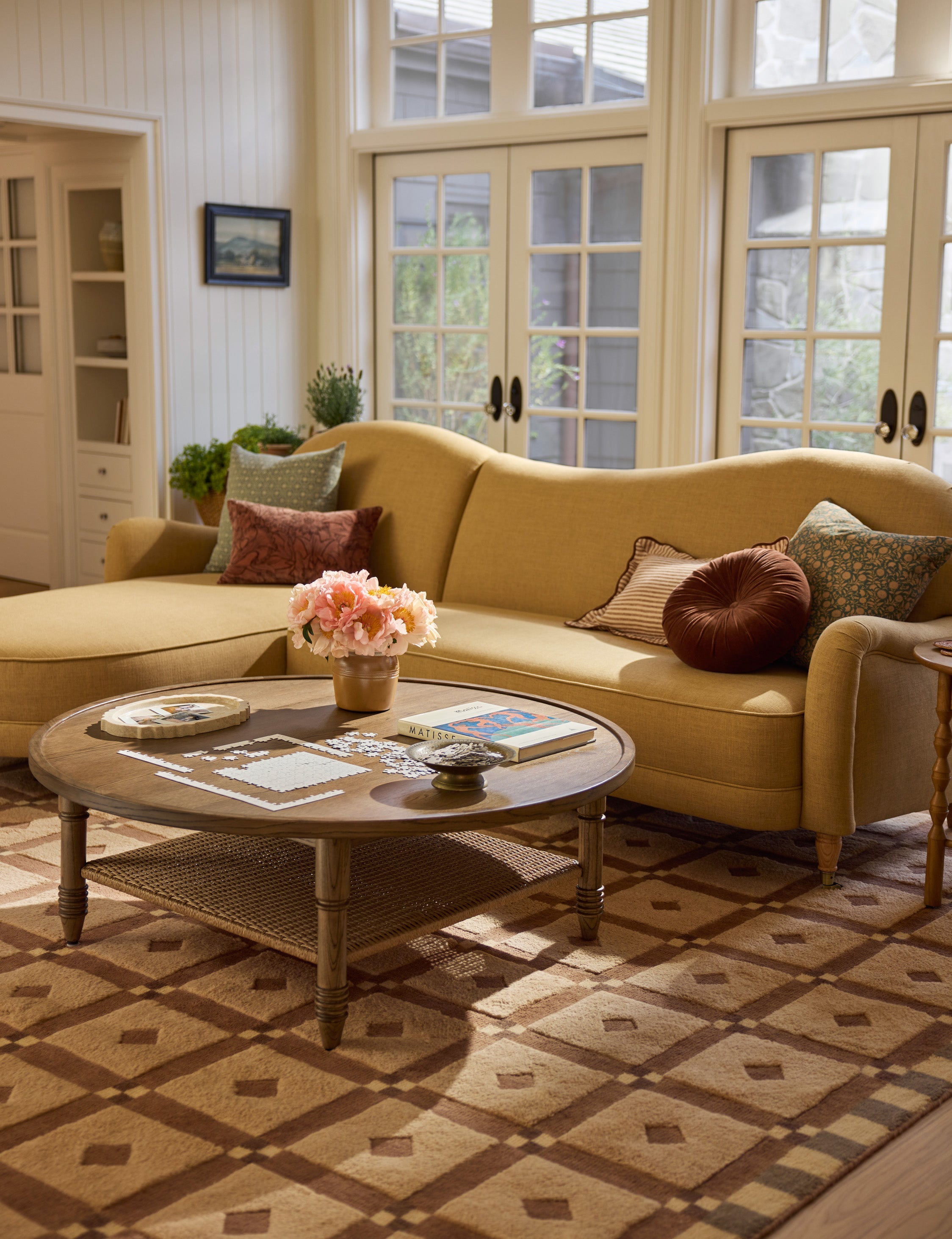 Lulu and Georgia Popham Hand-Knotted Wool Rug - view 2