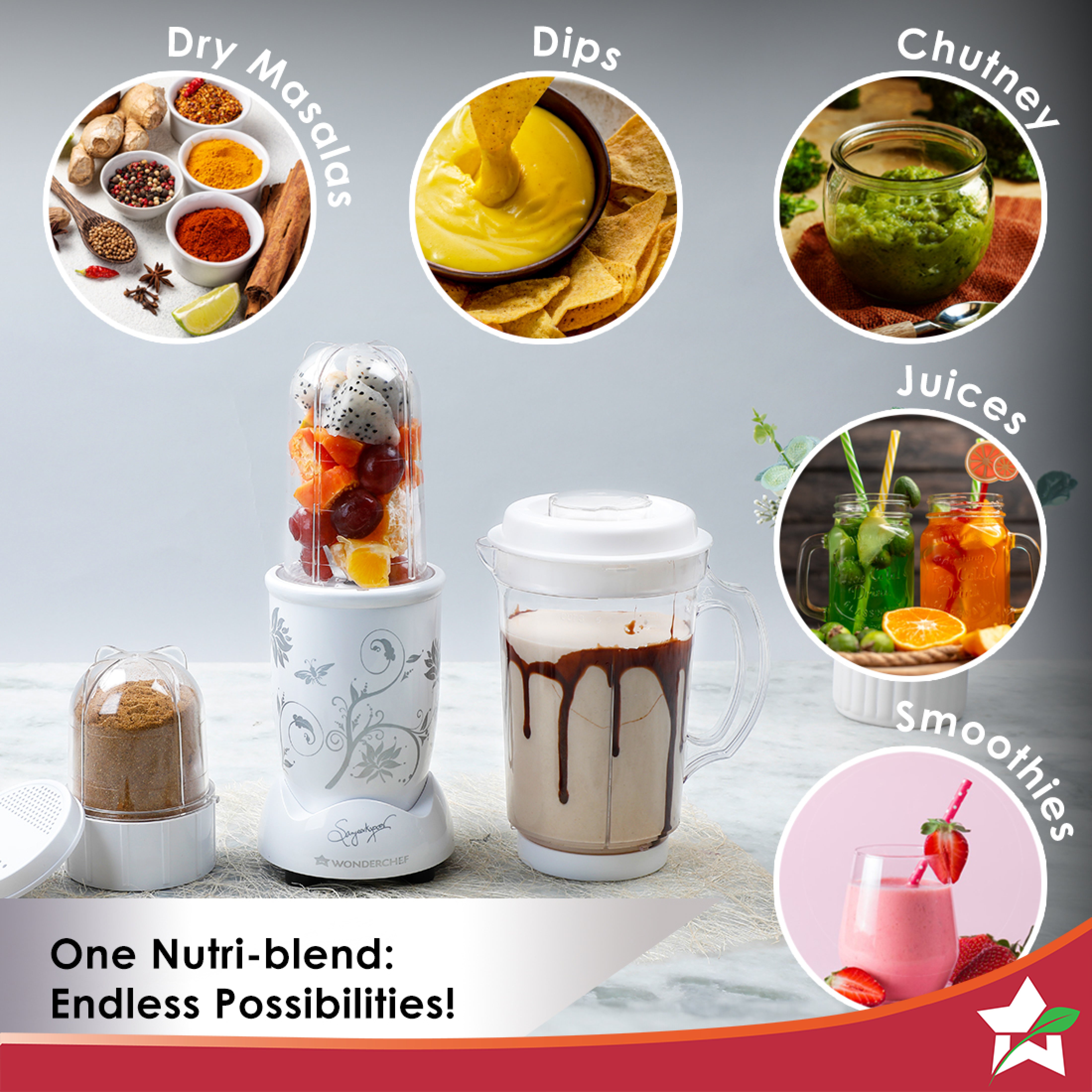 Nutri-blend Juicer, Mixer, Grinder, Blender by blacktree - view 3