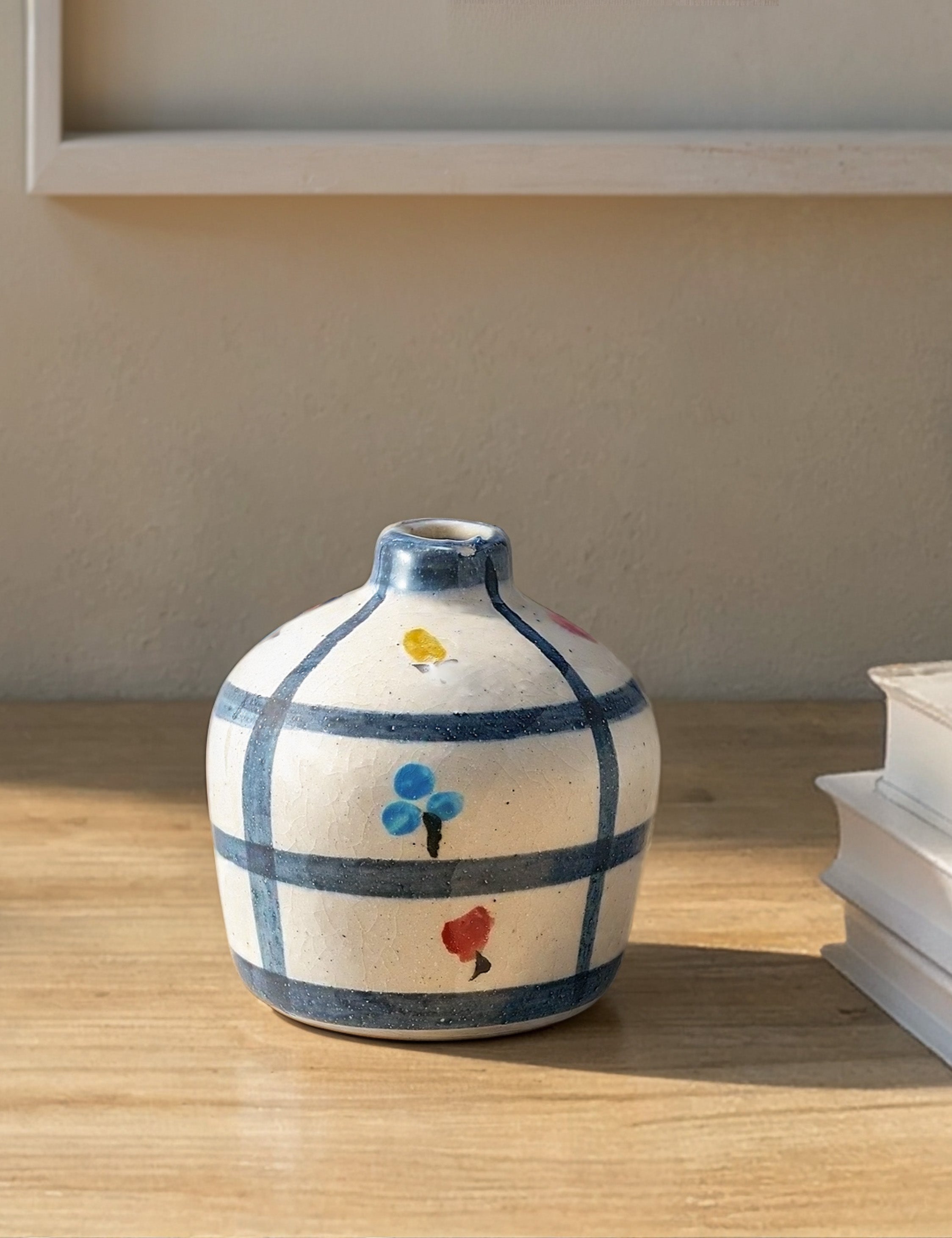 Lulu and Georgia Kinda Hand-Painted Vase – Multi - view 2