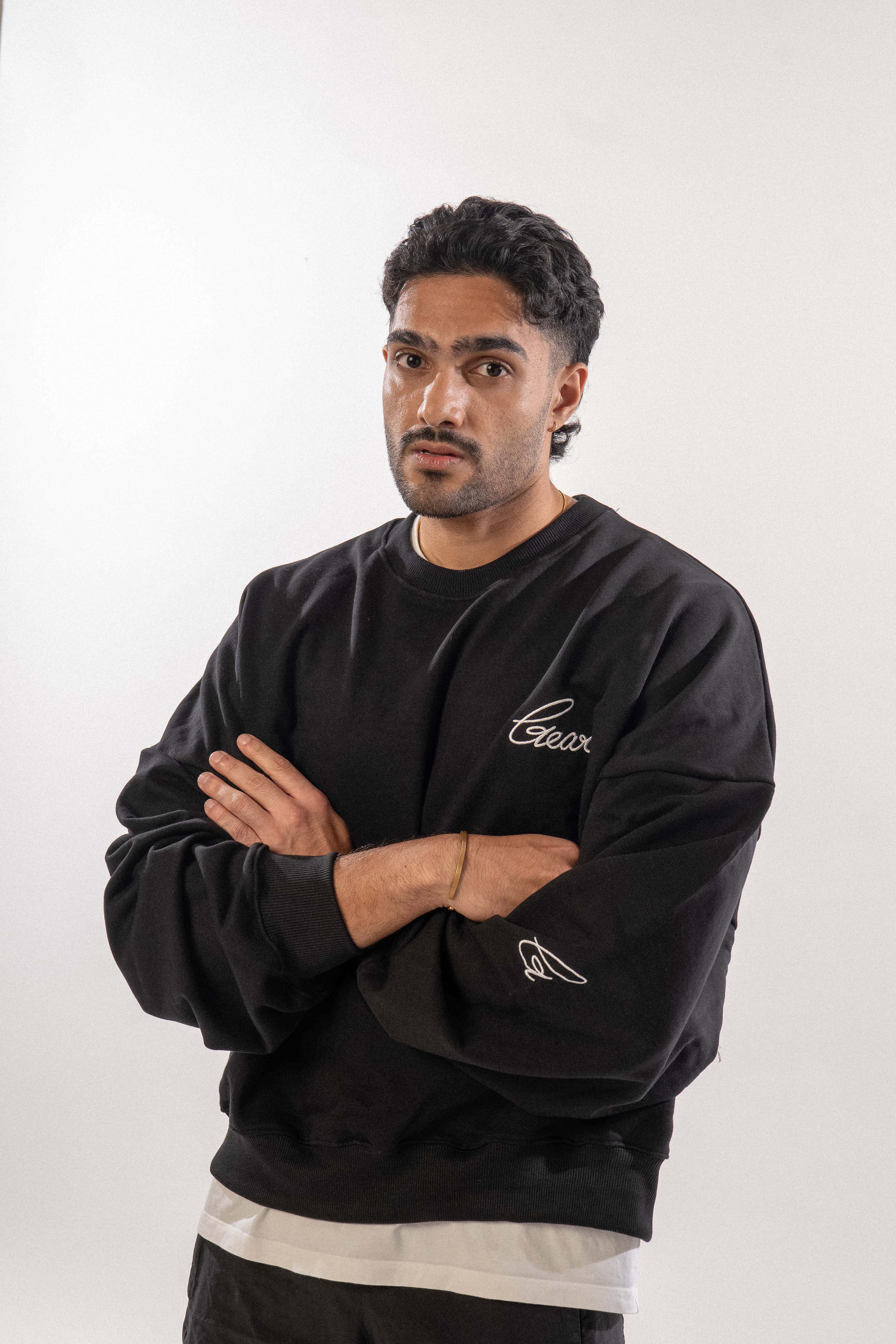 MNST GEAR Sweatshirt 'black' - view 6