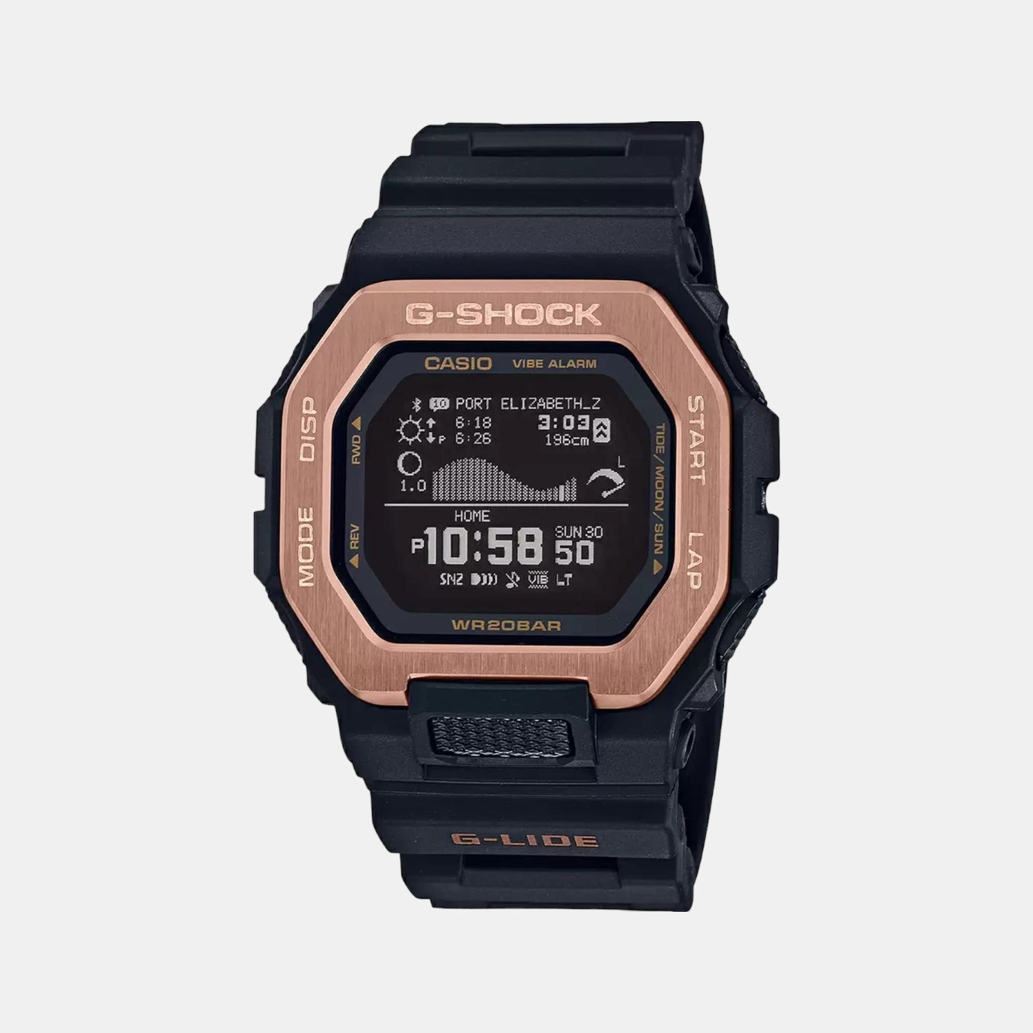 Casio G-Shock Men Quartz Black Dial Digital Resin Watch G1126