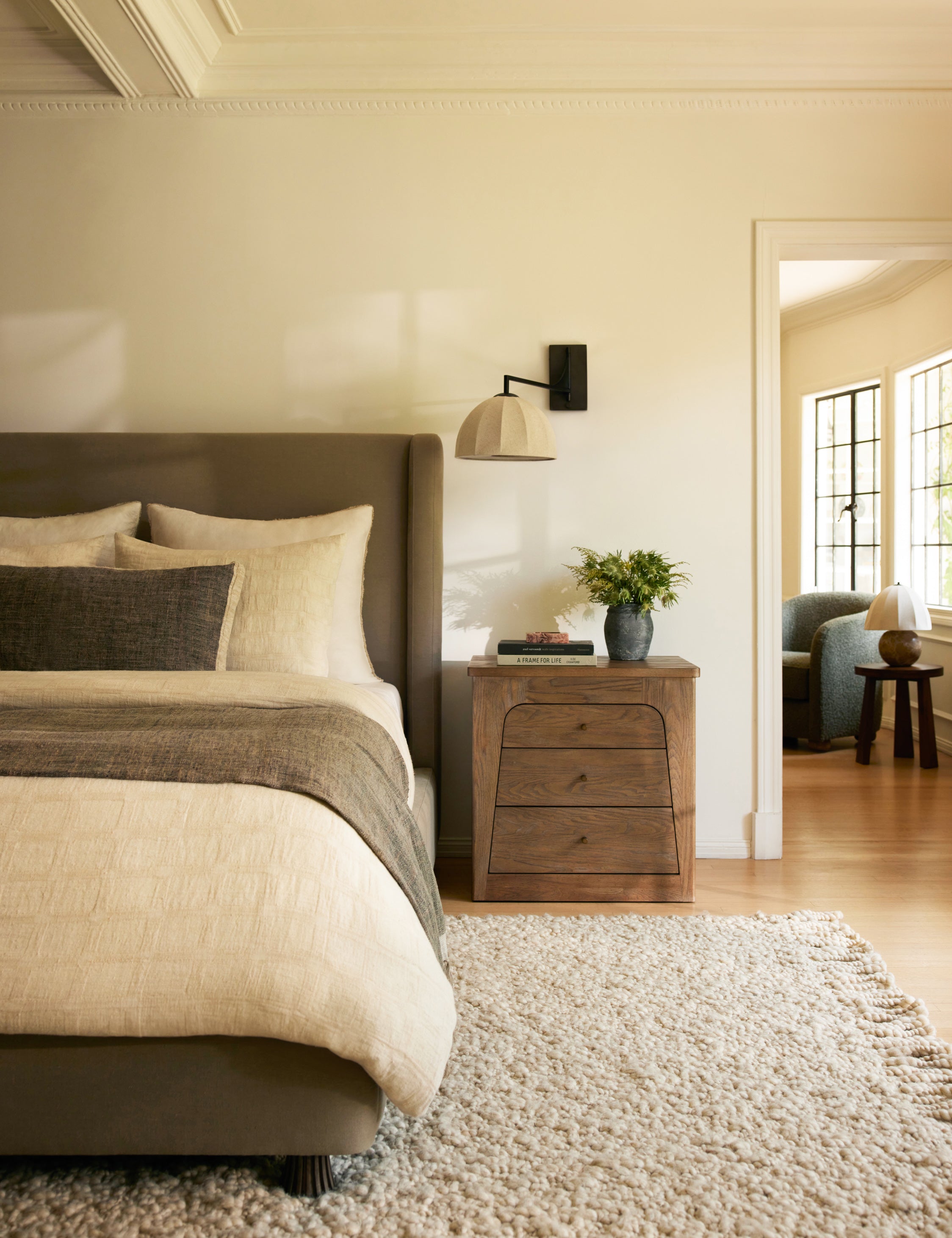 Lulu and Georgia Furin Handwoven Wool Rug by DISC Interiors - view 9