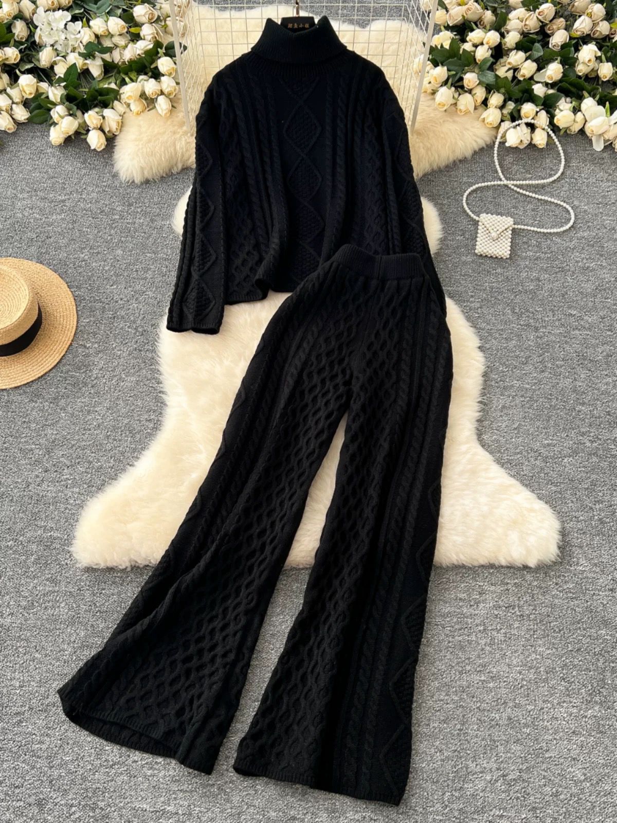 Alamode By Akanksha Gester Luxe Winter Coord Set - Tracksuit - view 2
