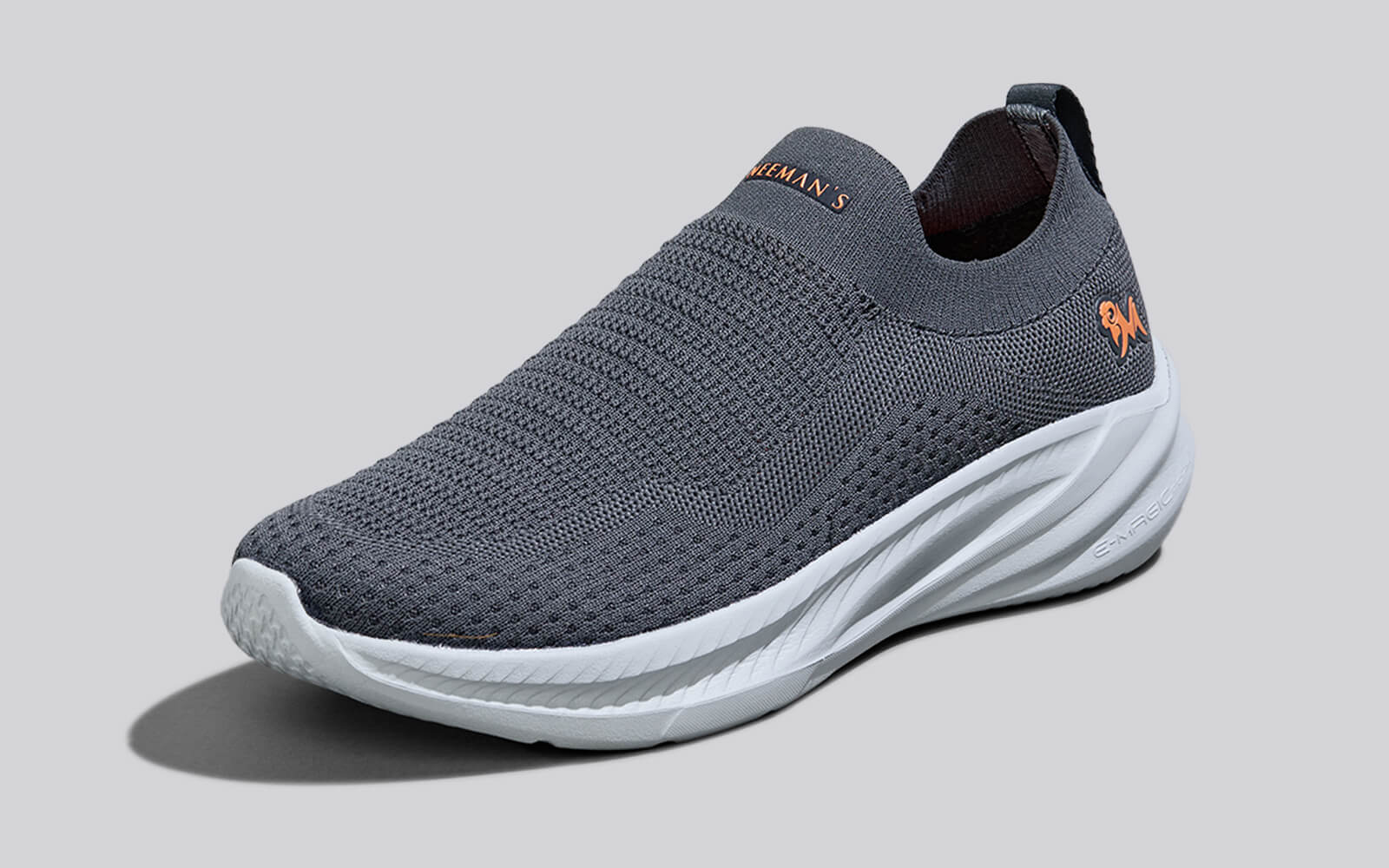 Neeman's Max Cushy Slip Ons : Grey
