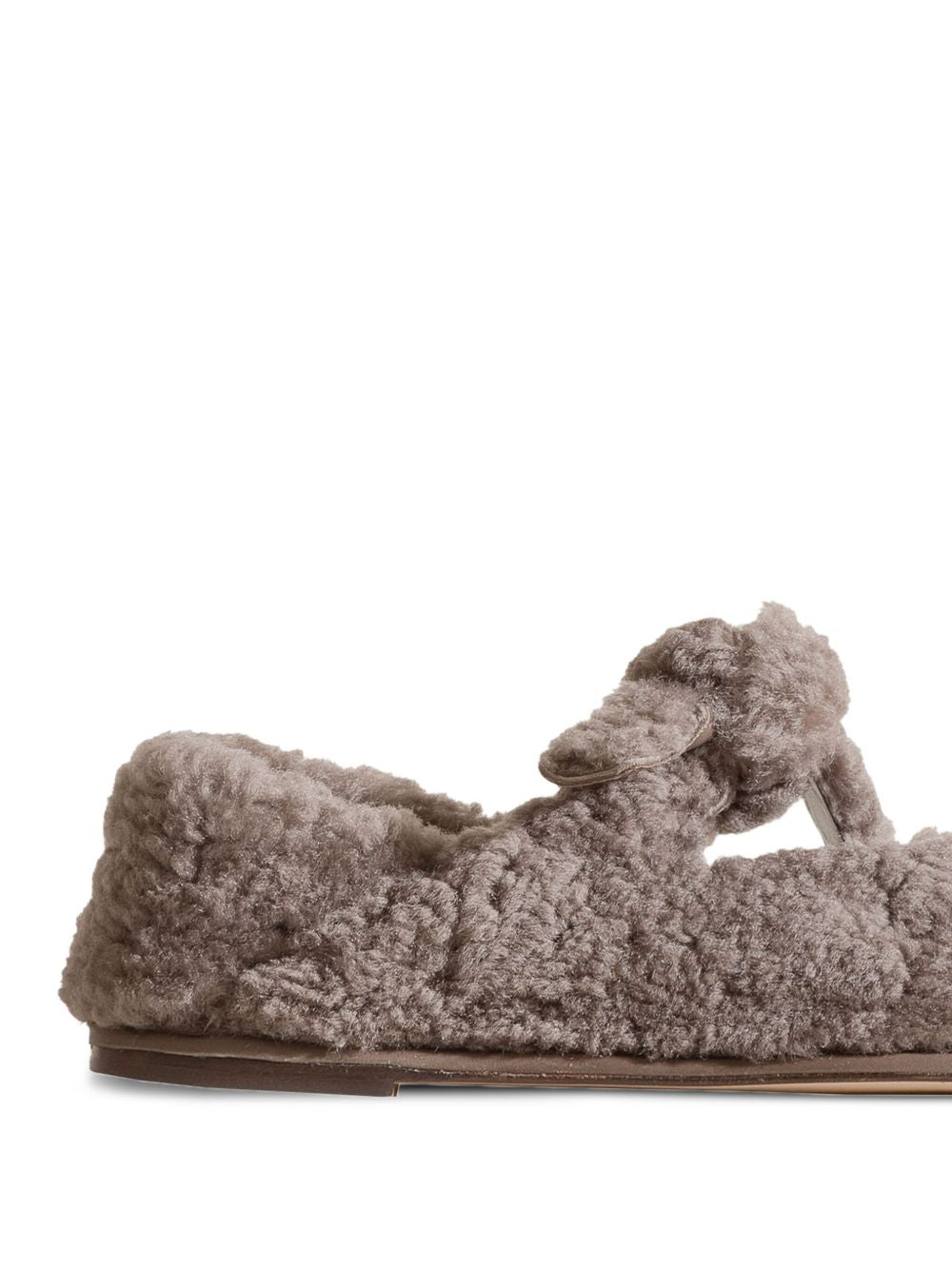 Hereu Llasada shearling ballet flats - view 2