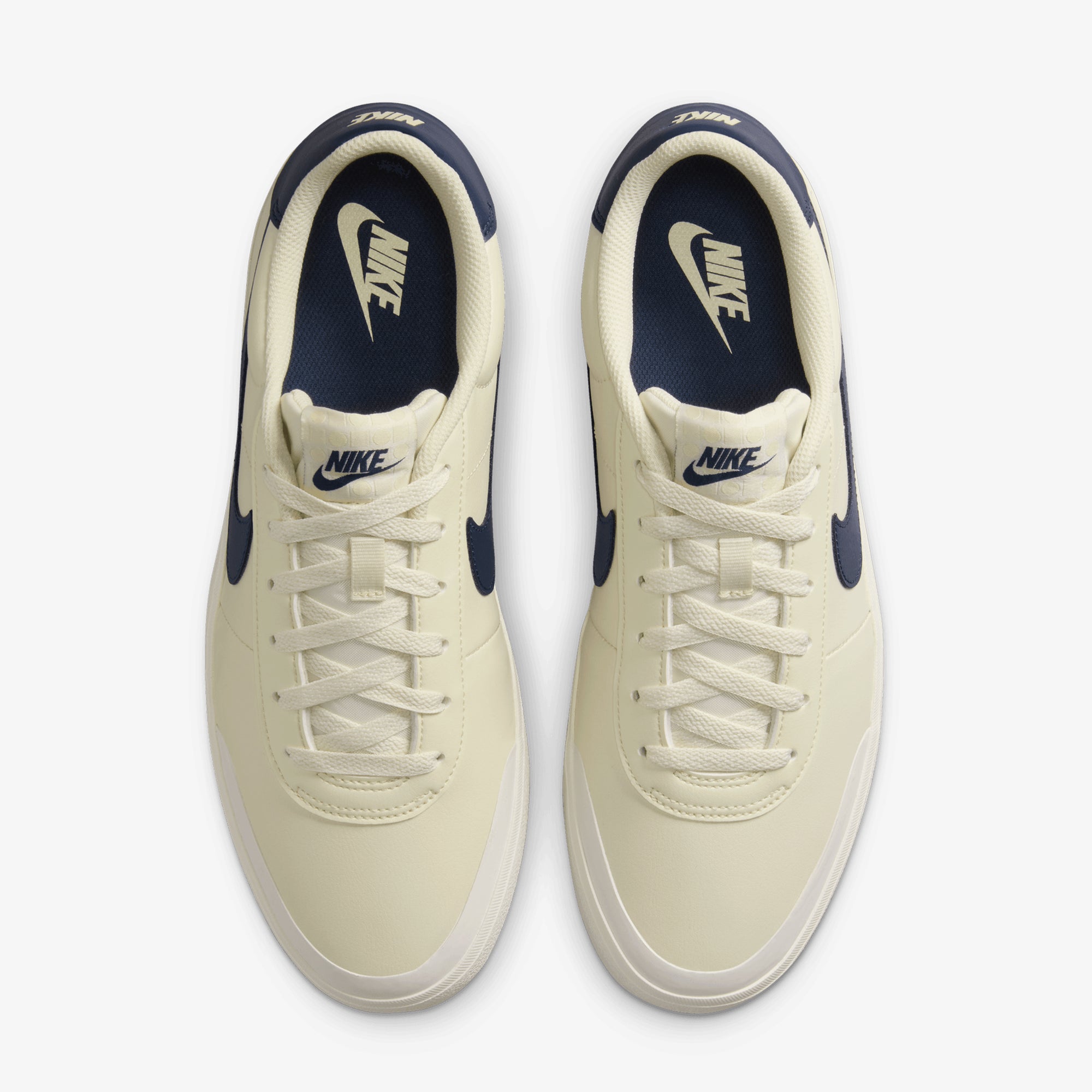 Nike | COURT SHOT { COCONUT MILK/MIDNIGHT NAVY-SAIL - view 2