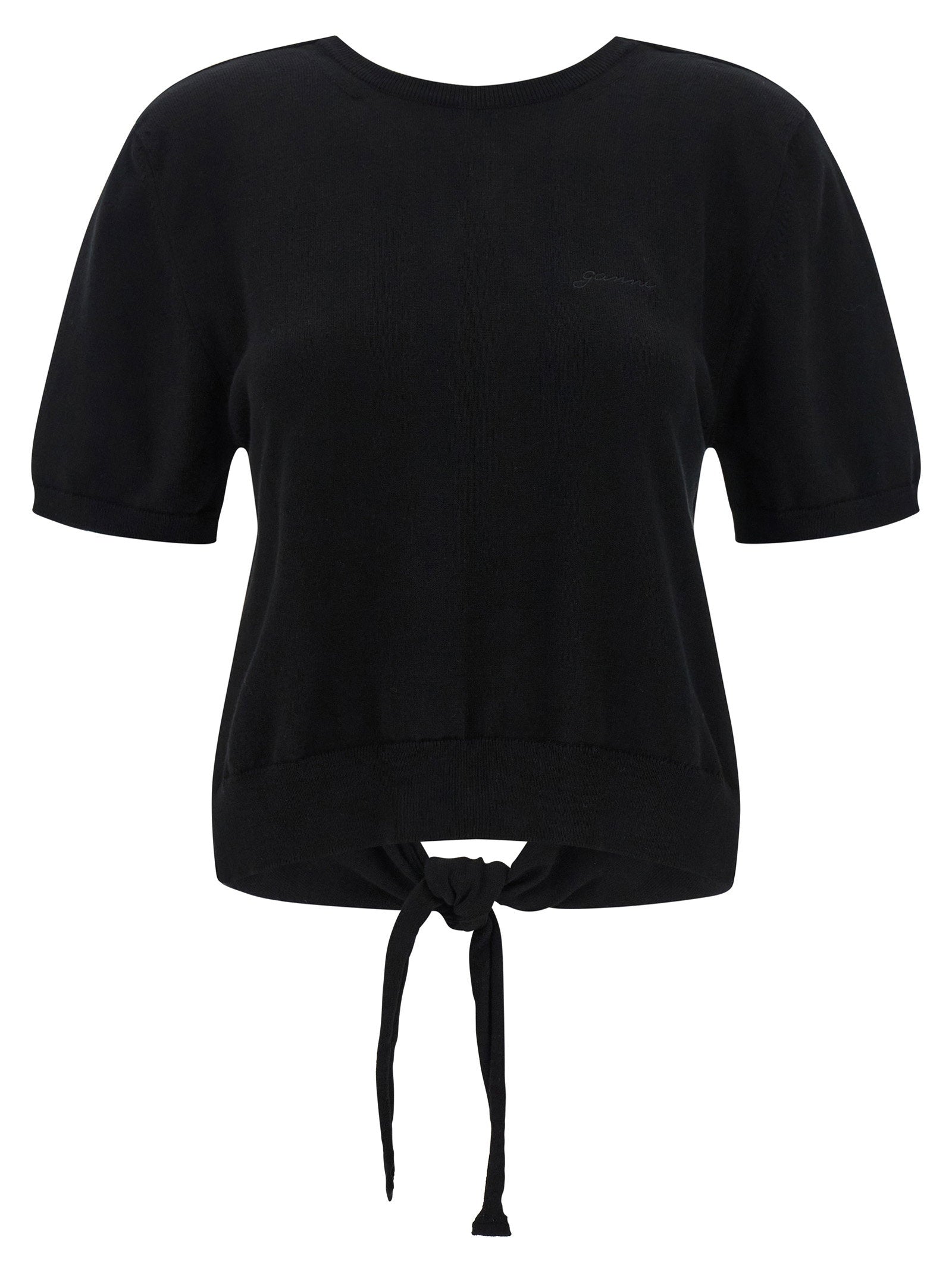 Ganni Bare Back Sweater – 100% organic cotton