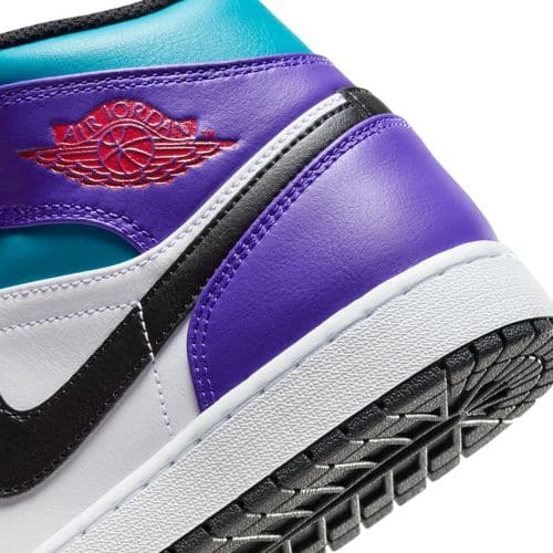 Kicks Machine Air Jordan 1 Mid 'teal Purple' Sale - view 5