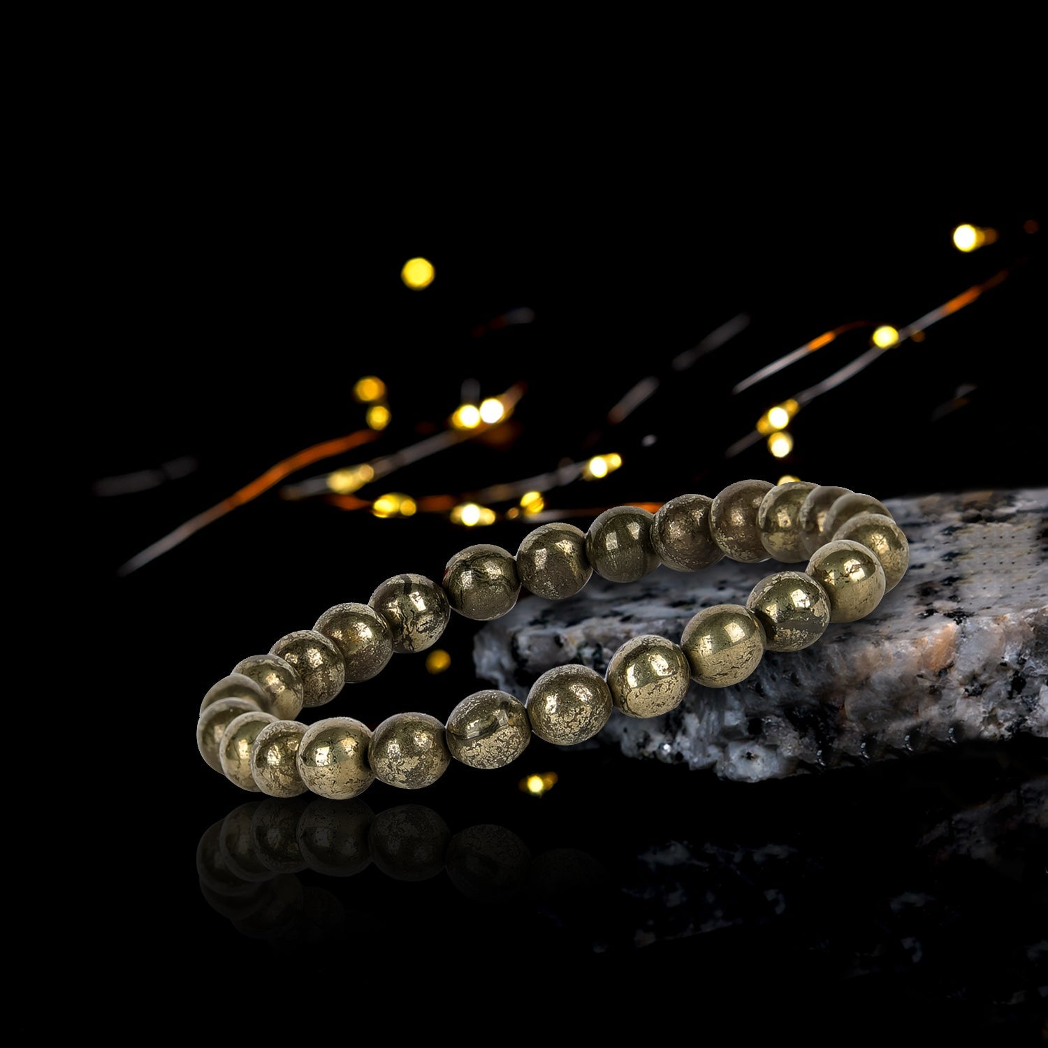 Gemsmantra Premium Plus Bracelet - Pyrite - view 2