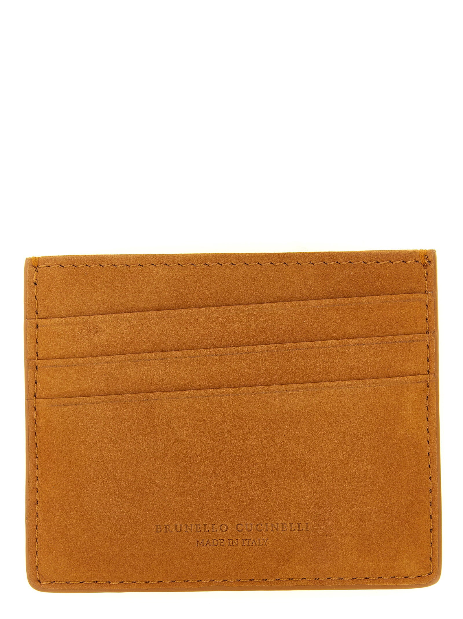 Brunello Cucinelli Suede Card Holder - view 2
