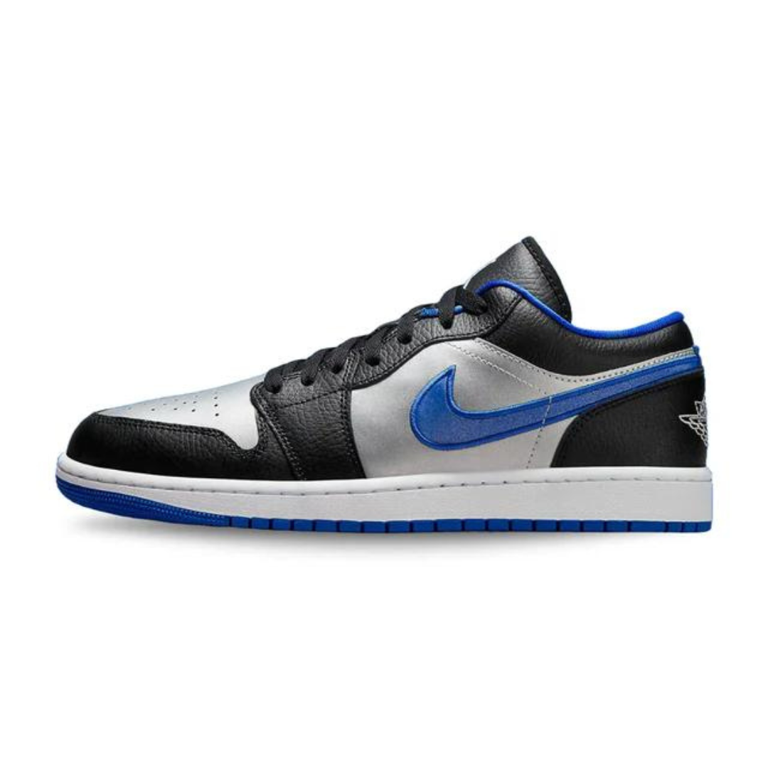 Cop Underdog Air Jordan 1 Low Black Game Royal Metallic