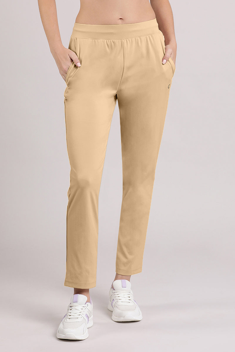 Amante Energize Flexi Track Pants - Irish Cream