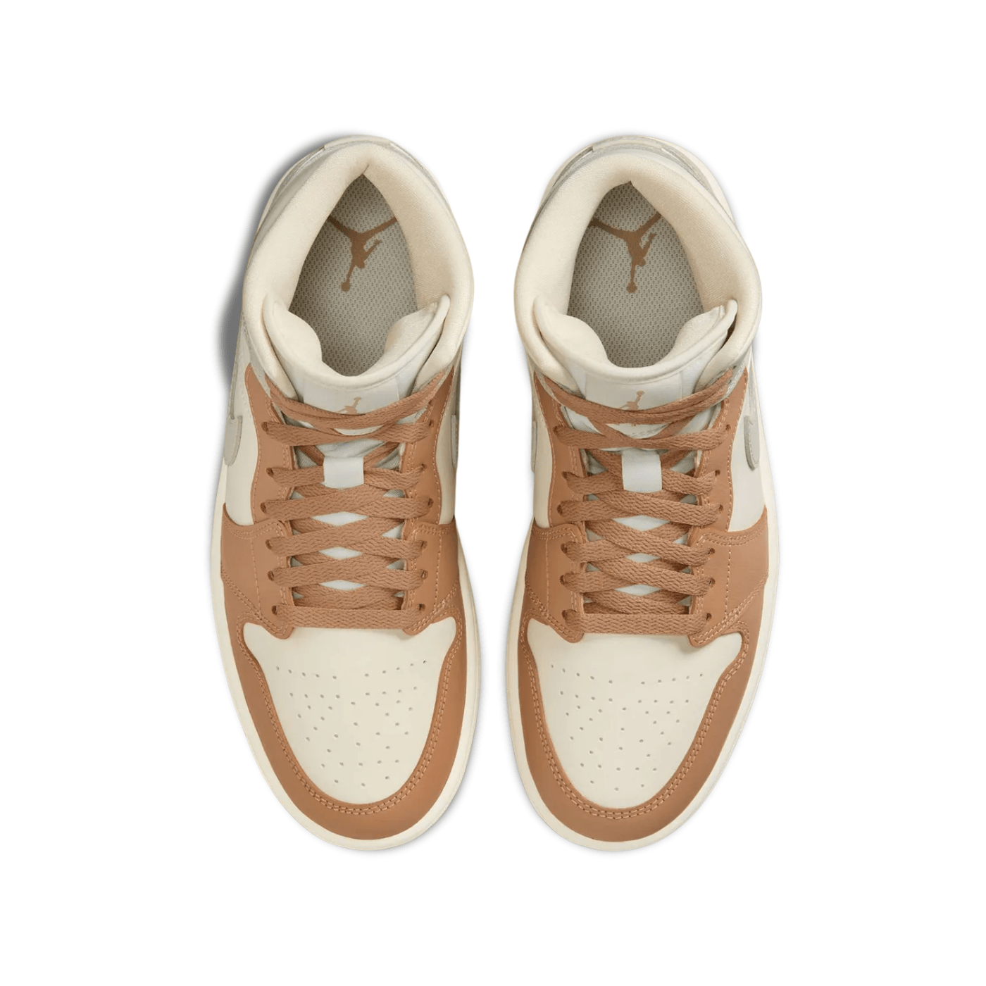 HYPE ELIXIR Jordan 1 Mid Tan Toe (Women's) - view 2