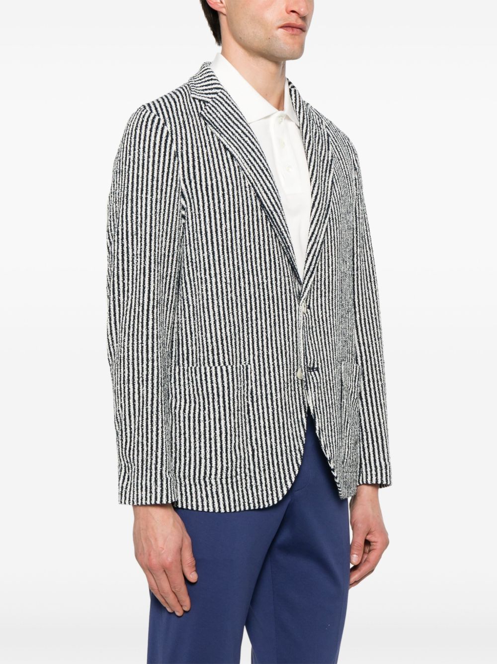 Circolo 1901 Striped cotton jacket – Cotton 75% Polyester 25% - view 5