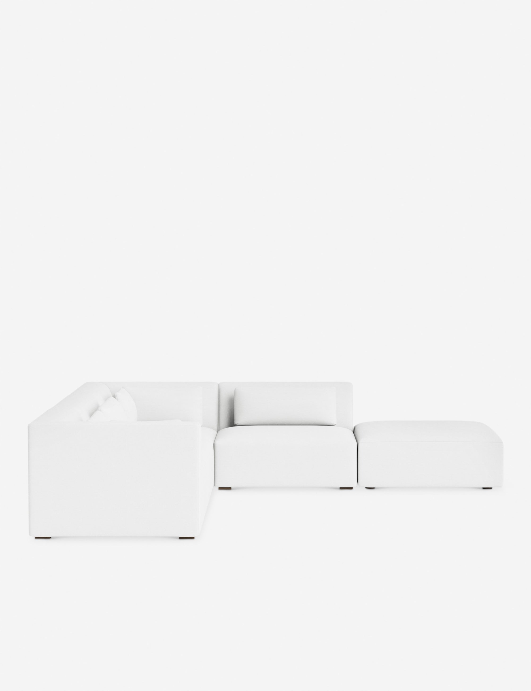 Lulu and Georgia Koh Modular Sectional Sofa With Ottoman - view 133