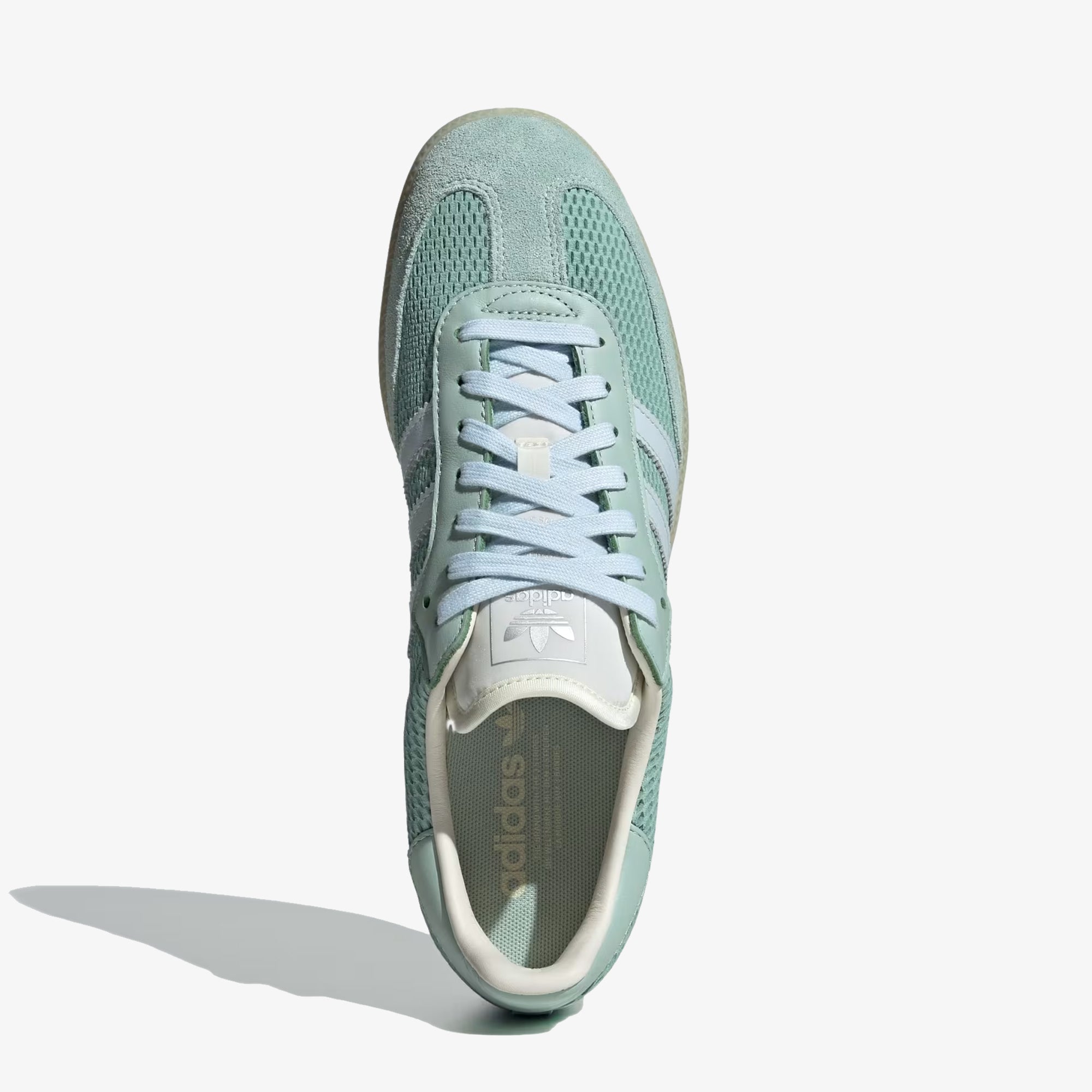 Adidas Originals | Samba Og { Hazy Green/sky Tint/off White - view 2