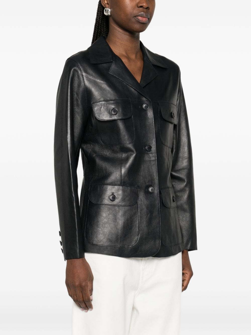 Parosh P.A.R.O.S.H. Leather jacket - view 4