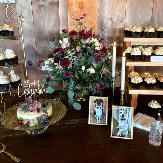 fiftyflowers.com Snowy Fall Protea Wedding - view 7