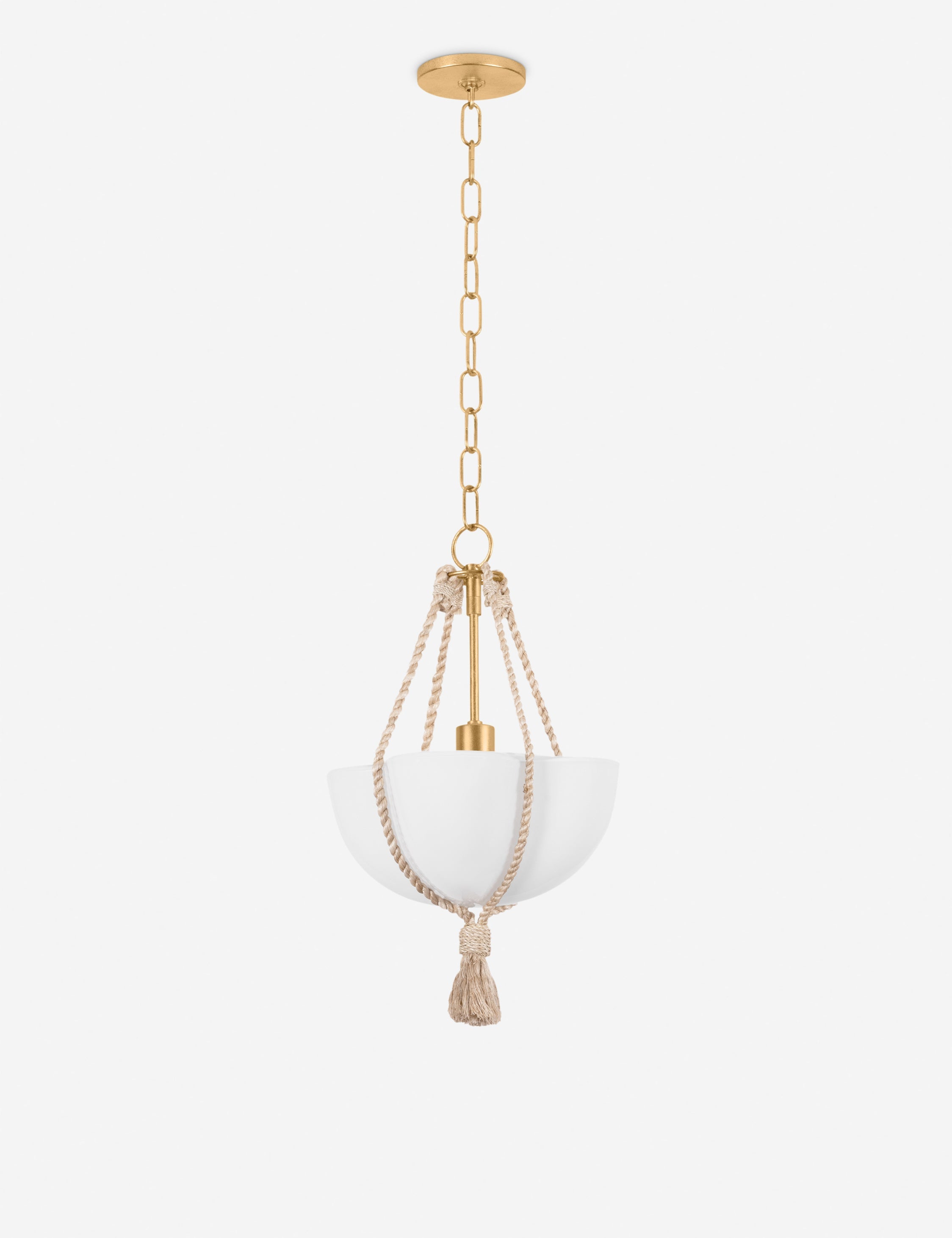 Lulu and Georgia Bosaro Pendant Light – Brass