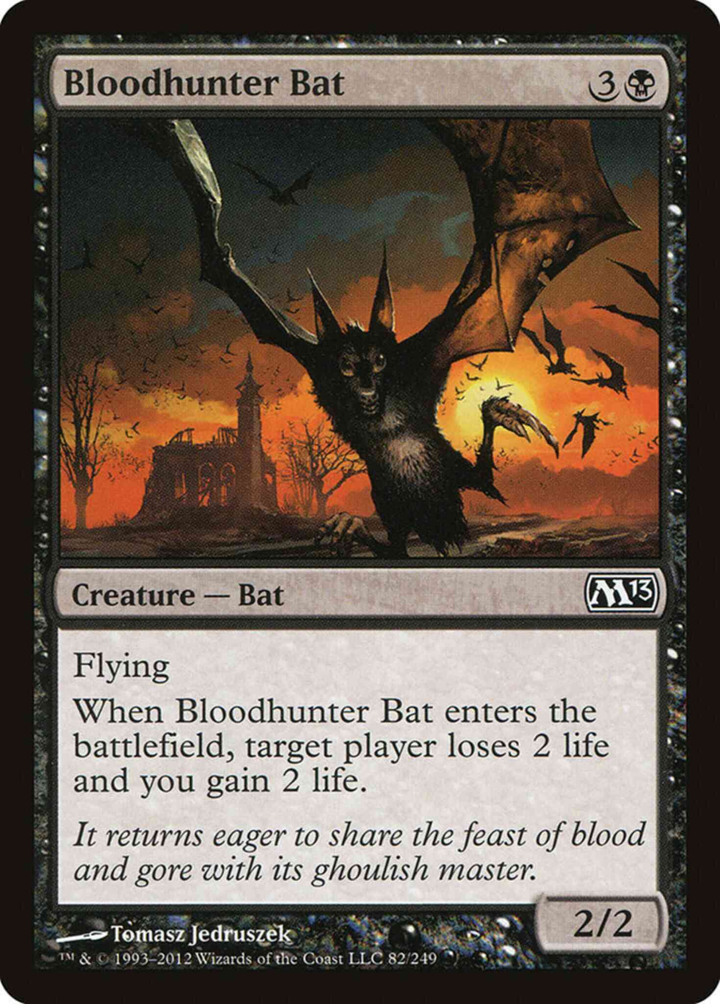 Bat 82 magic – Bloodhunter Bat [82] [Magic 2013] [Non-Foil]