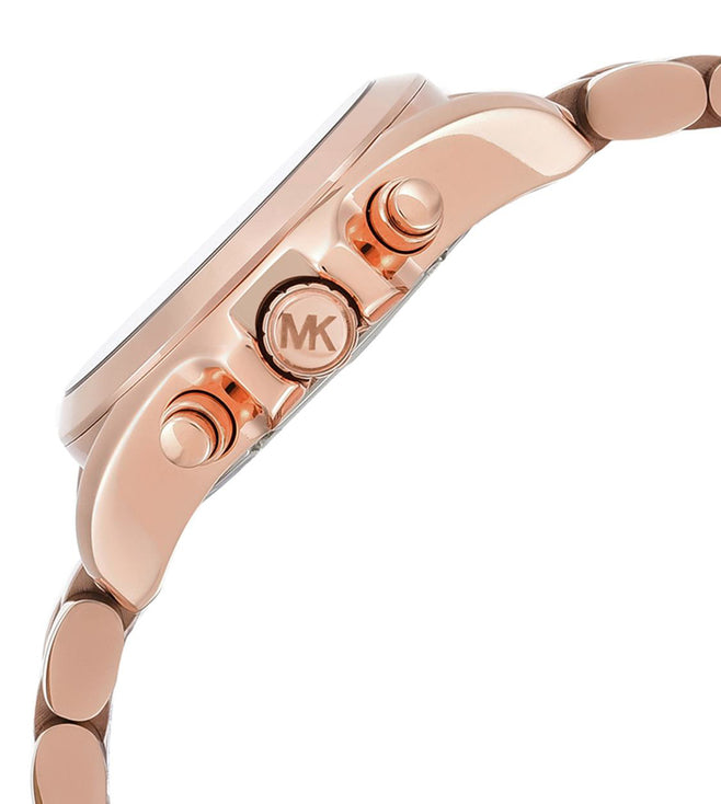 Michael Kors Mini Bradshaw Rose Gold Dial Women 36mm - view 2