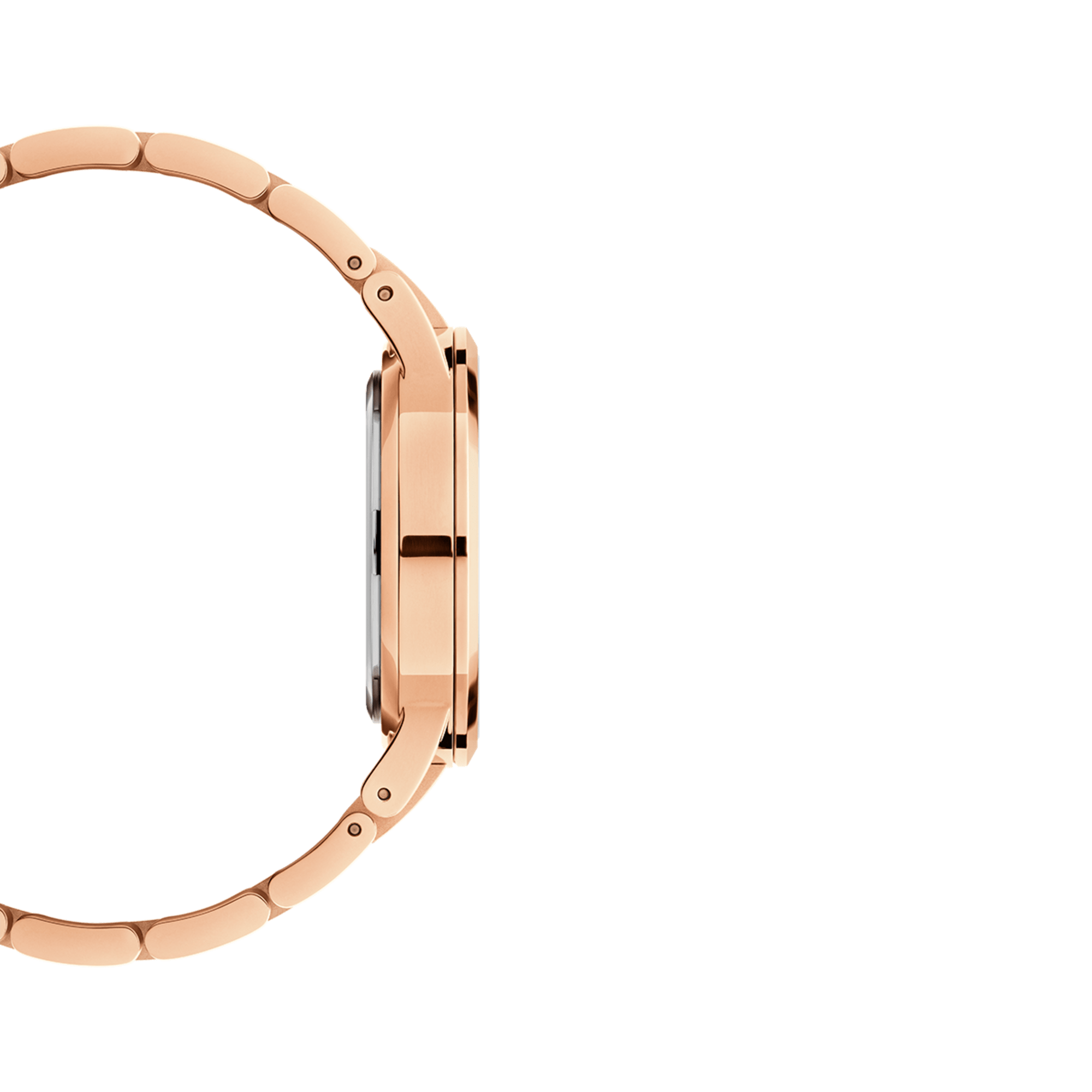 Daniel Wellington Iconic Link Amber Brown & Rose Gold 32mm - view 2
