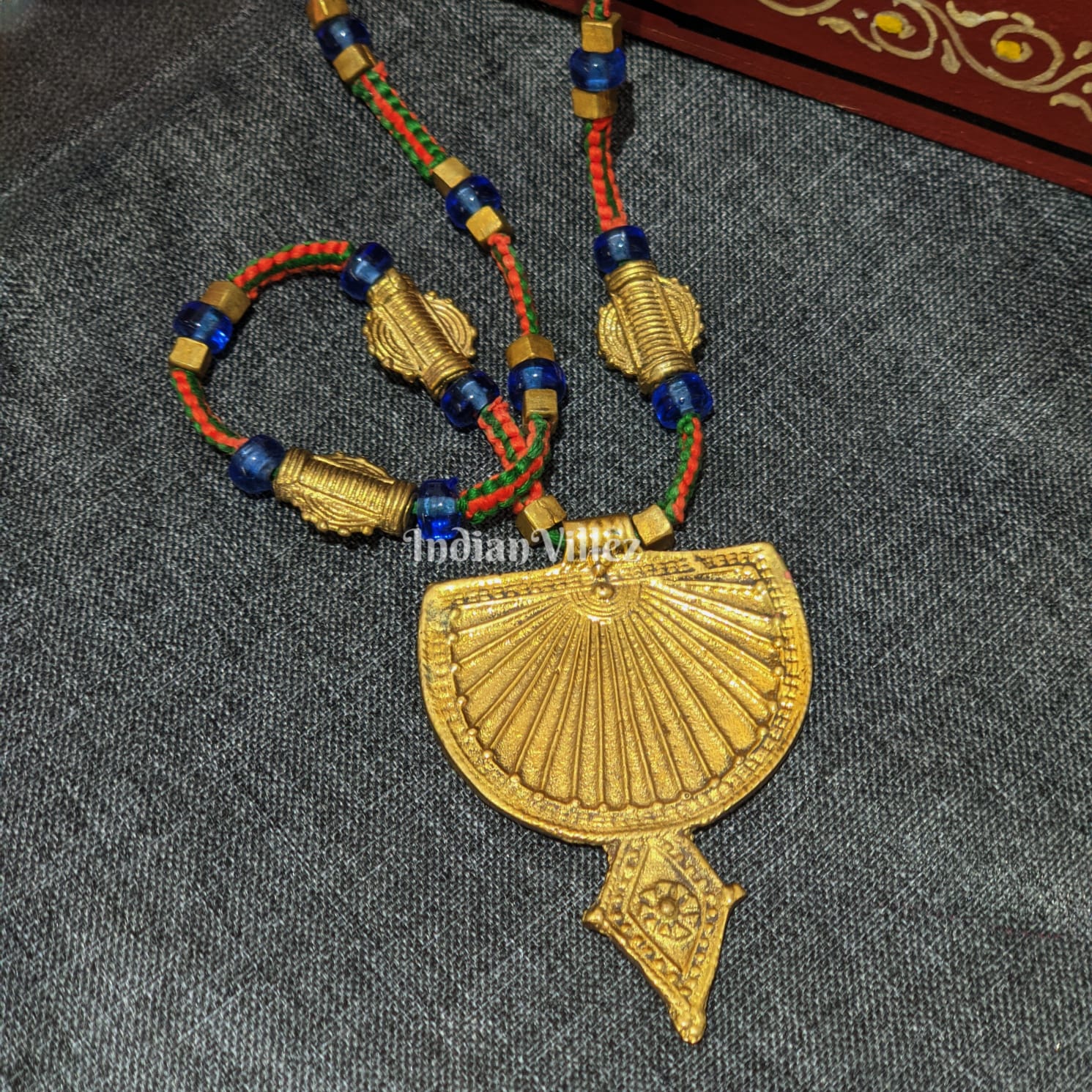 IndianVillèz Pure Handmade Tribal Dhokra Jewellery