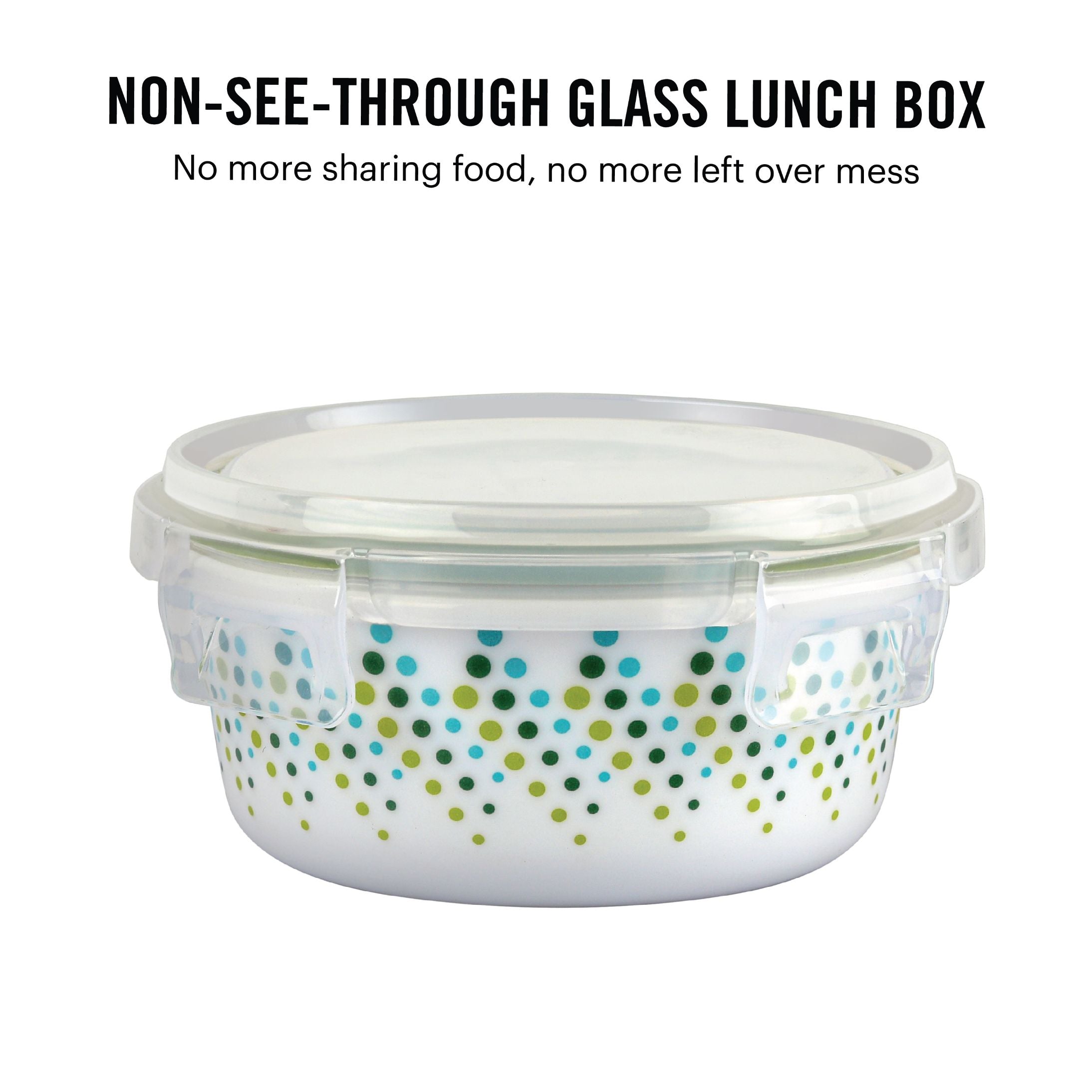 Cello Bubble Drop Opalware Lunch Box with Jacket - view 4
