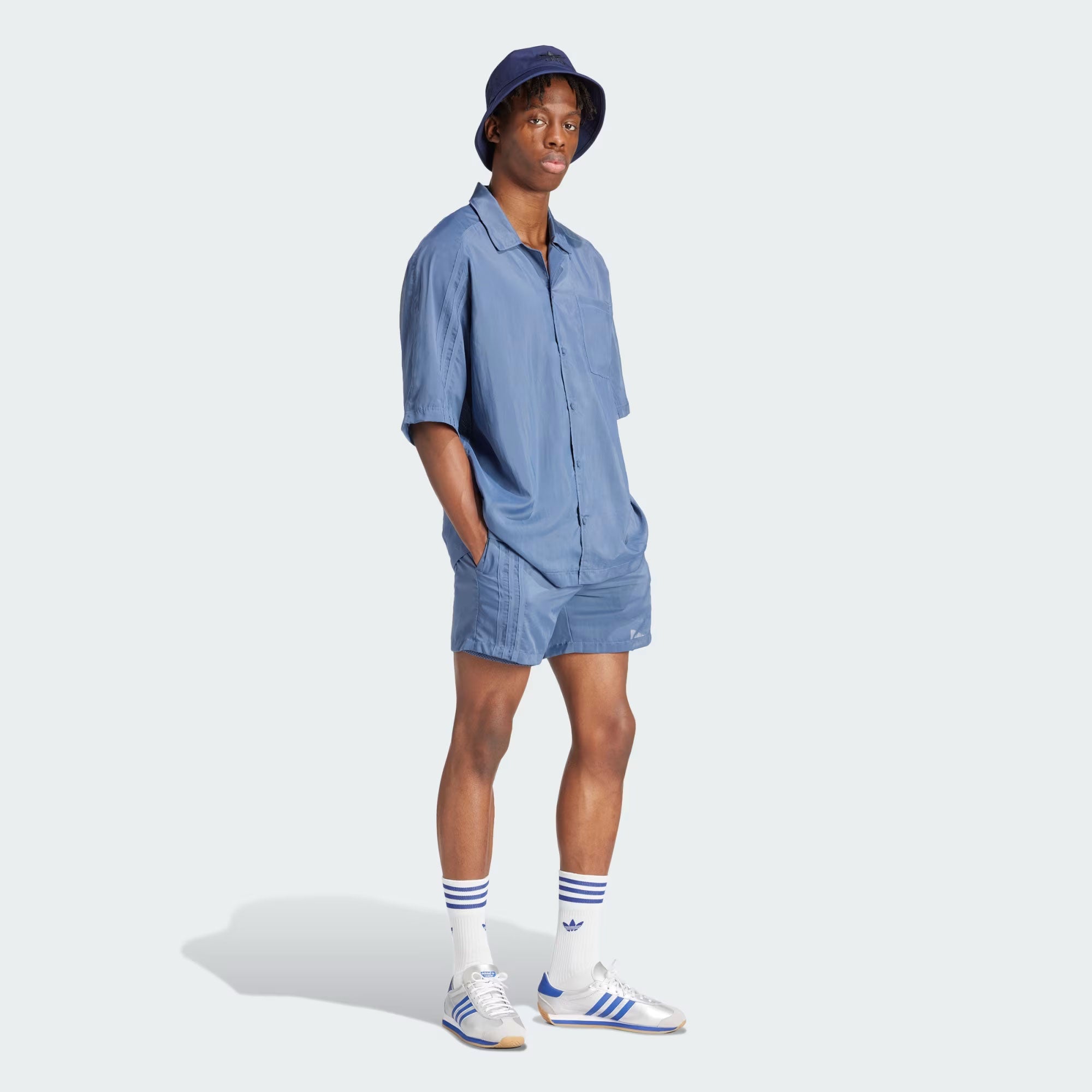 Adidas Originals | FASHION SHORT SLEEVE SHIRT { PRELOVED INK - view 6