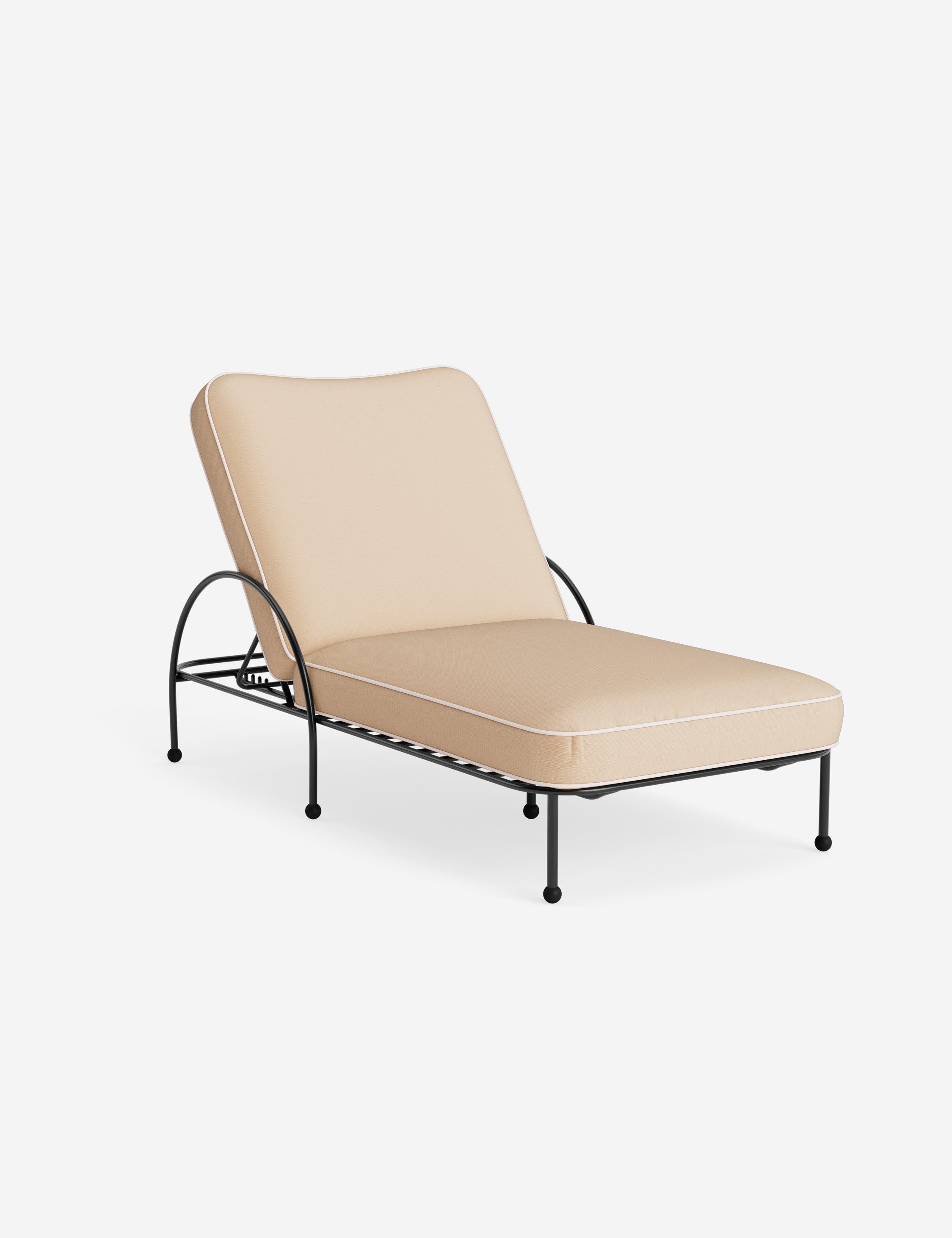 Lulu and Georgia Lanata Outdoor Chaise - view 47