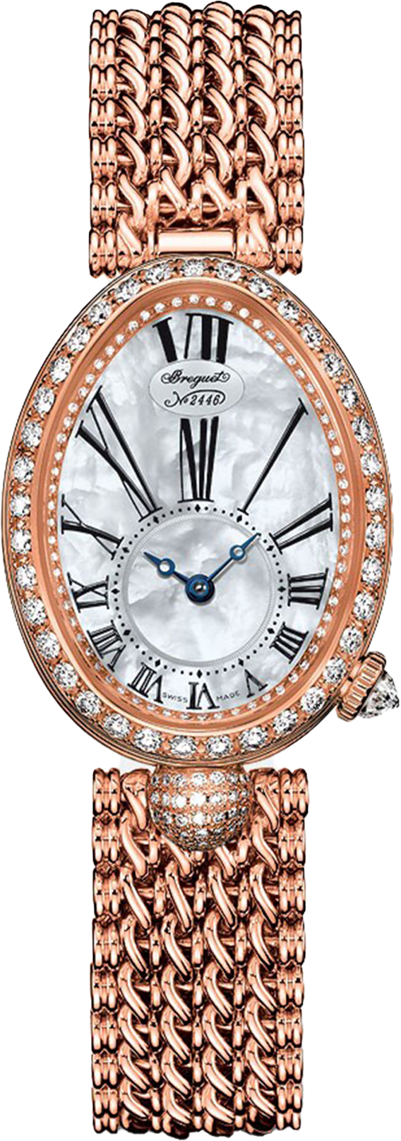 Breguet Reine De Naples Rose Gold 33 mm for Women