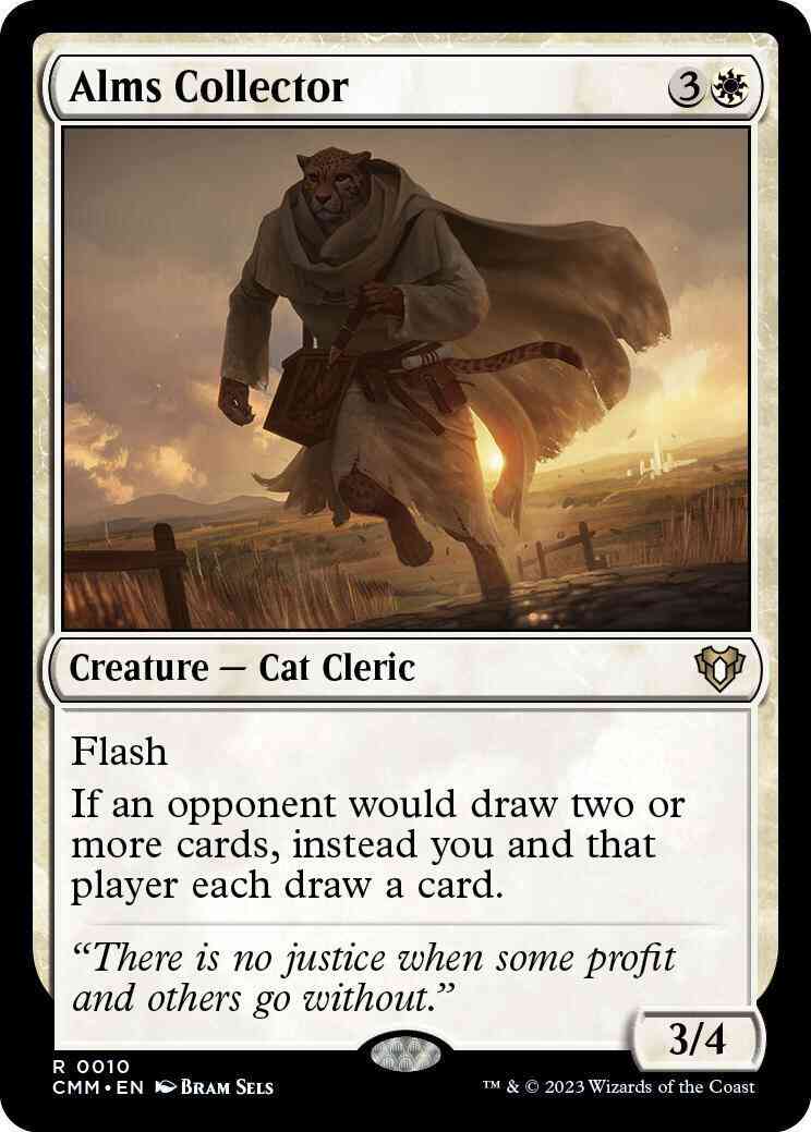 Alms collector 10 – Magic Alms Collector [10] [Commander Masters] [Non-Foil]