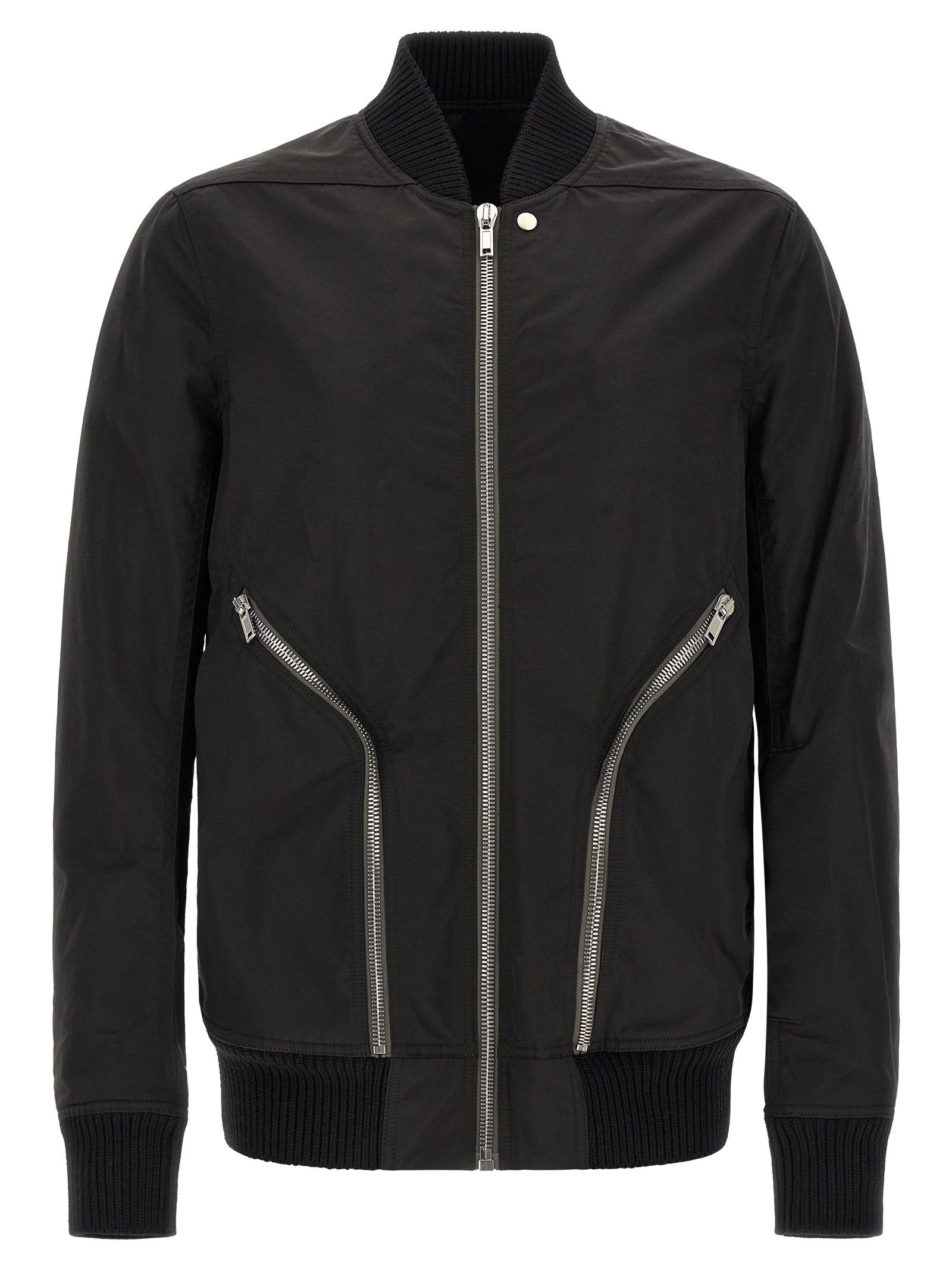 Rick Owens Heizer Flight Bomber Jacket – 53% nylon, 47% cotton