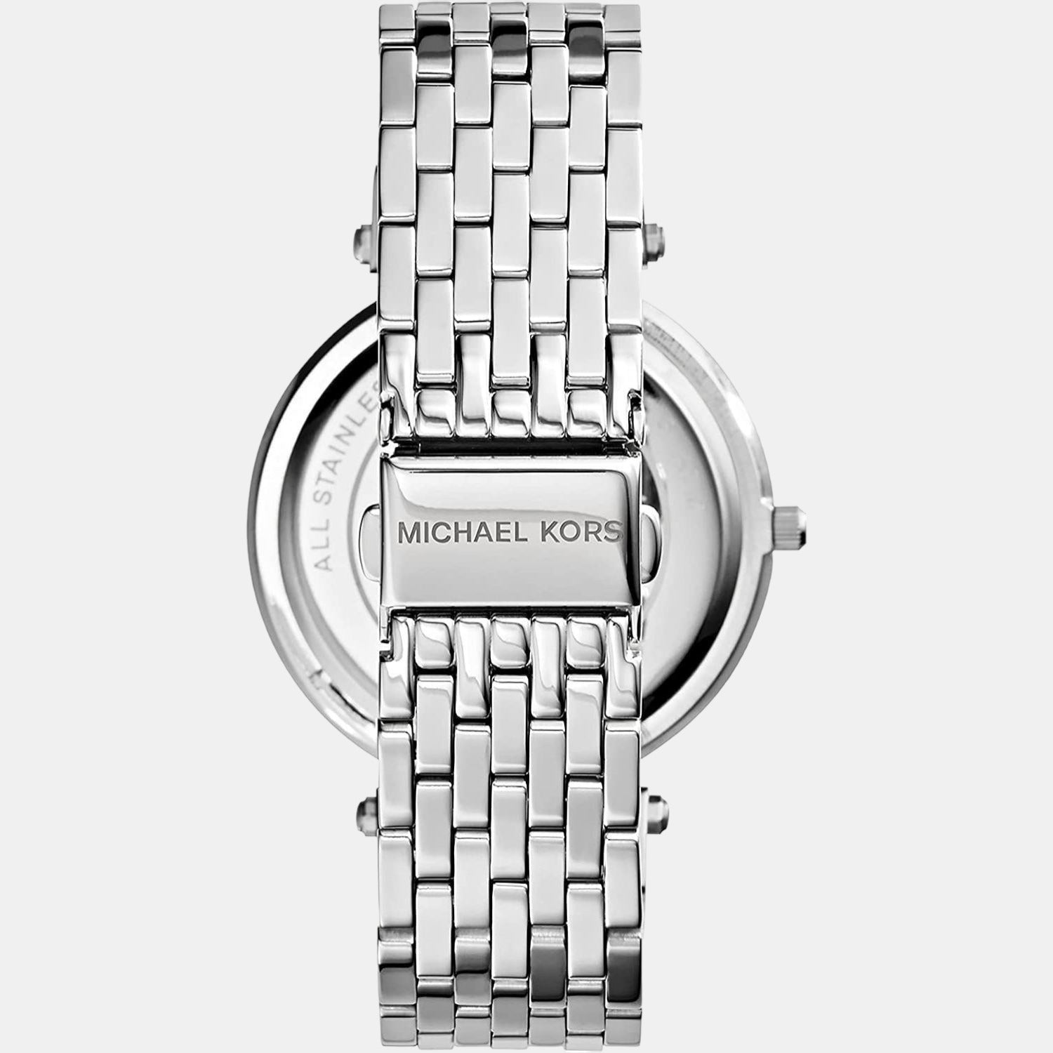 Michael Kors Darci Women Quartz Silver Dial Analog Stainless Steel Watch MK3190 - view 3