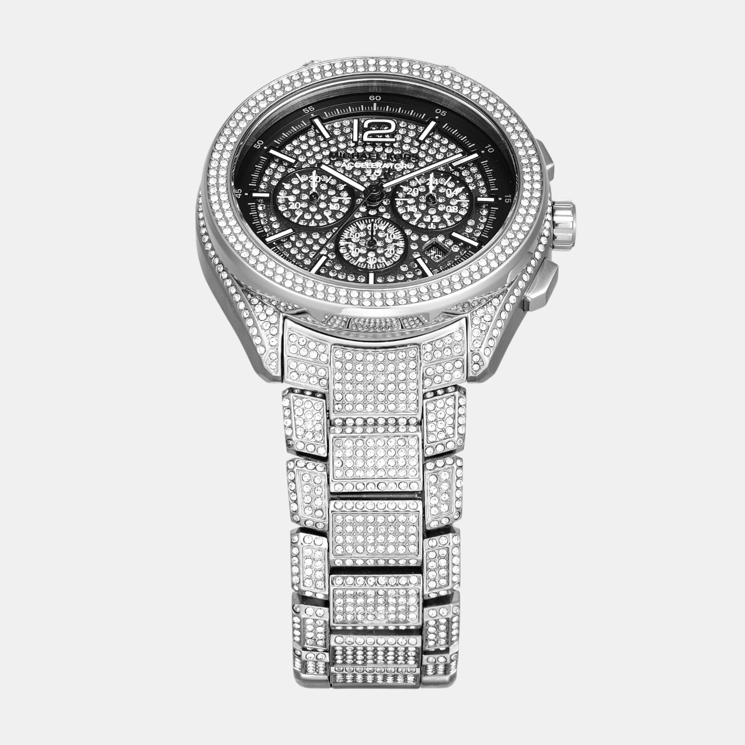 Michael Kors Accelerator 2.0 Men Quartz Black Dial Chronograph Stainless Steel Watch MK9189 - view 2