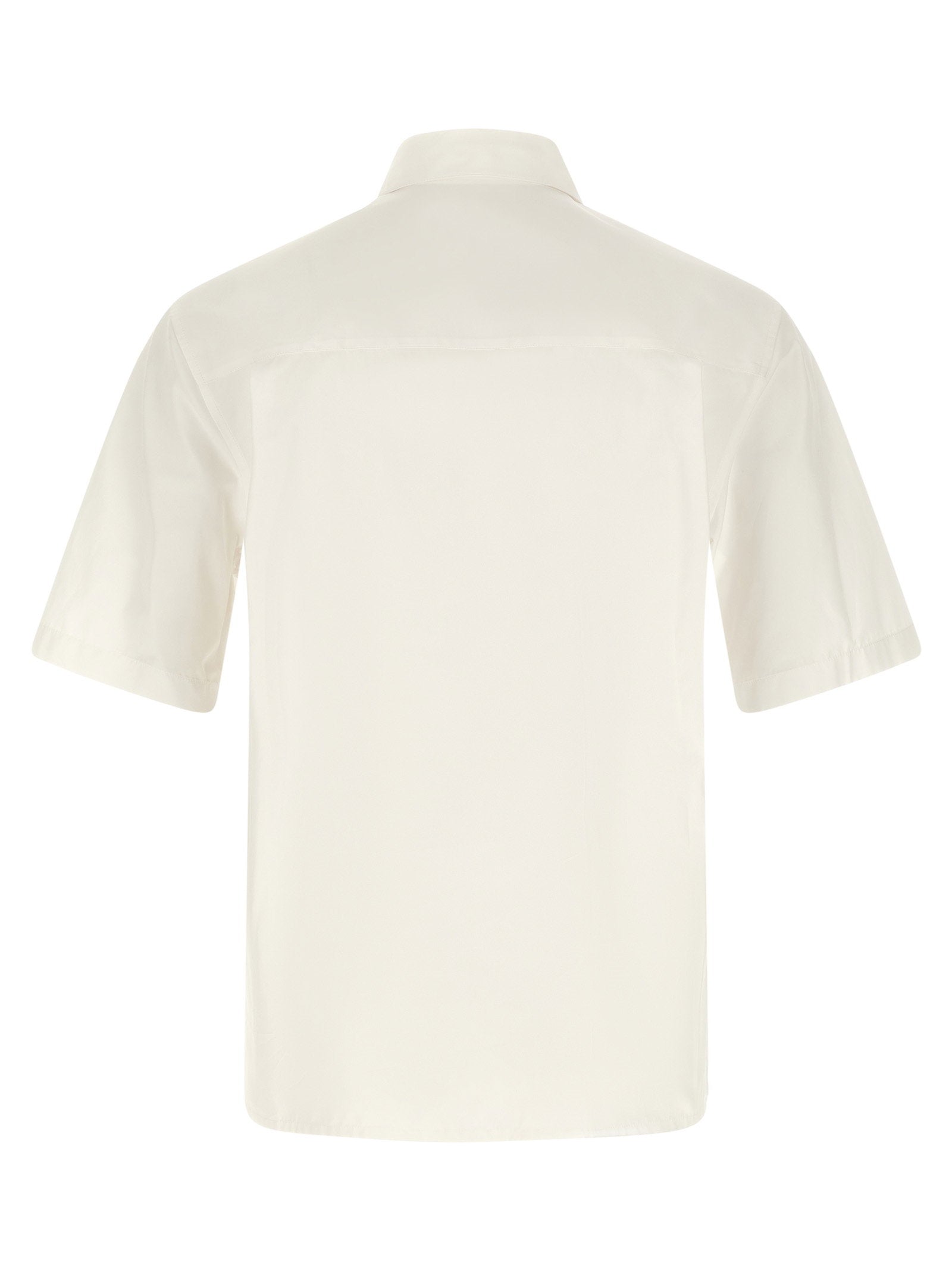 Jil Sander Logo Embroidery Shirt – 100% cotton - view 2