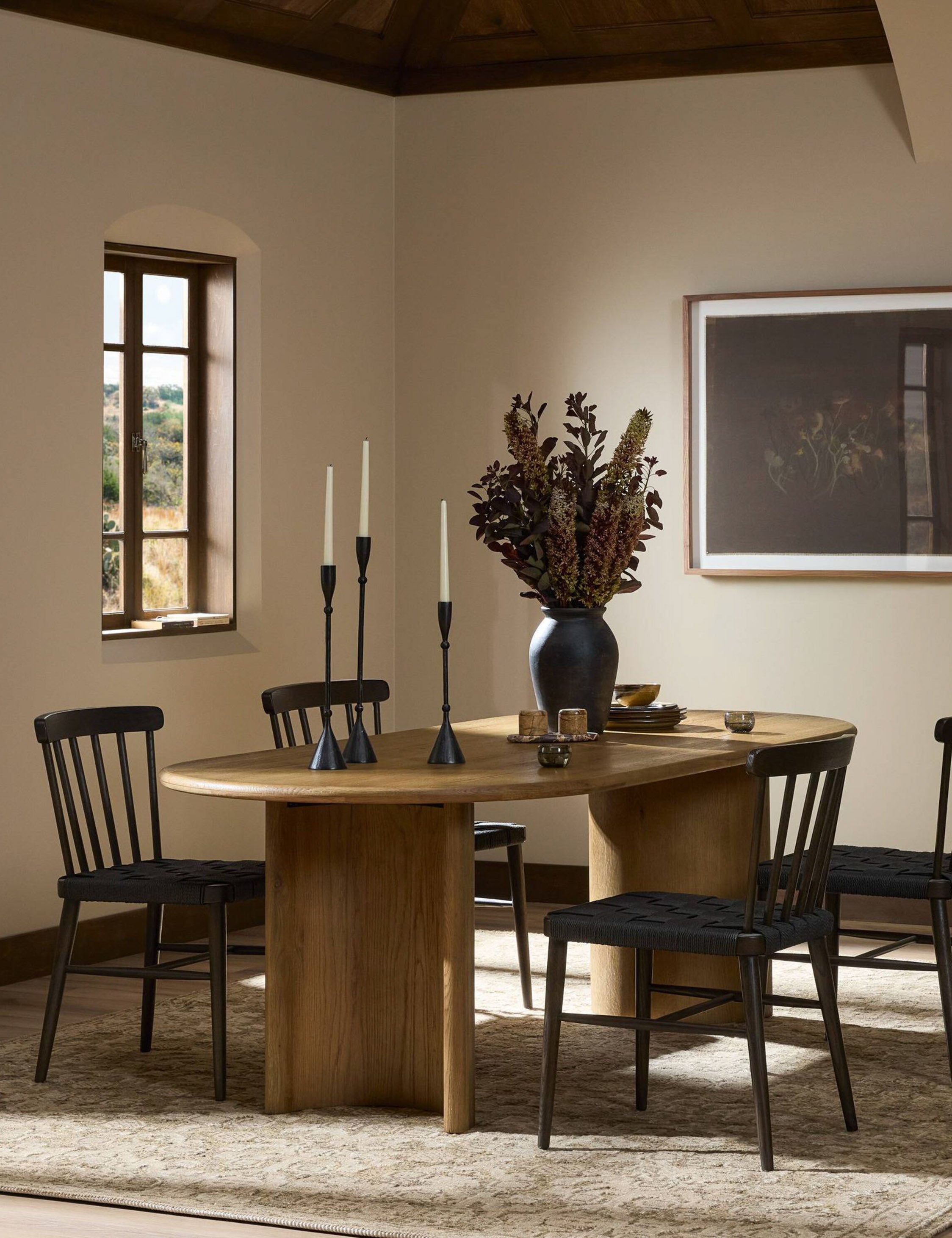 Lulu and Georgia Gilda Oval Dining Table - view 46