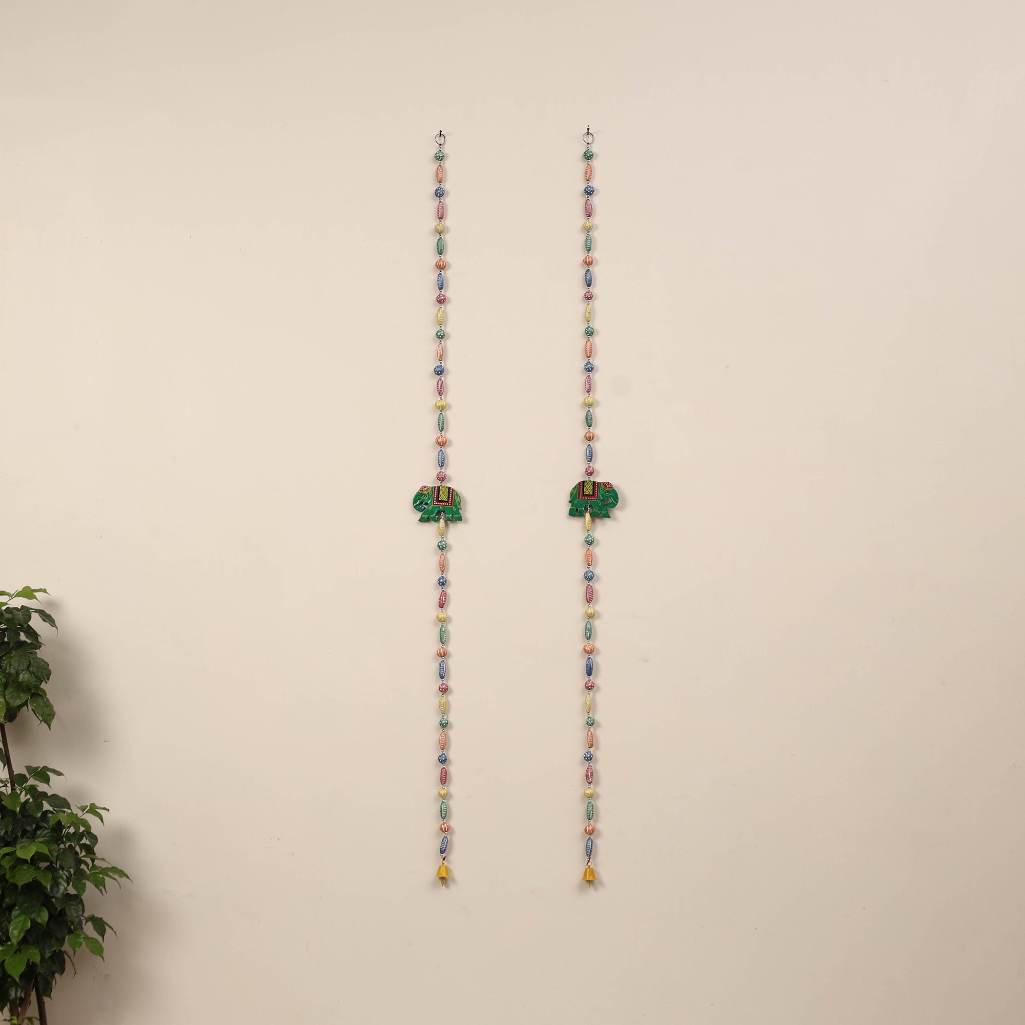 DEVENDRA SINGH Banaras Handpainted Decorative Wall Hanging Set 06