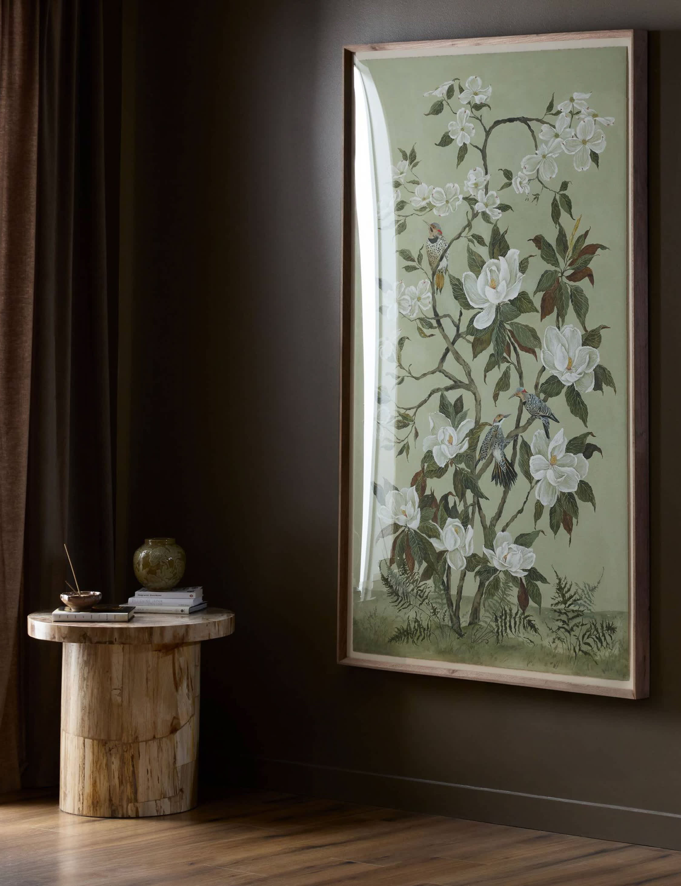 Lulu and Georgia Green Chinoiserie Wall Art by Laurel-Dawn Latshaw - view 2