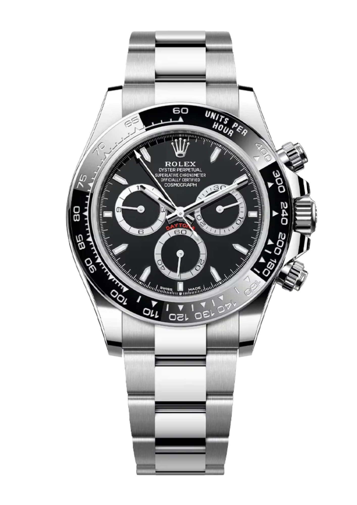 Cop Underdog Rolex Cosmograph Daytona Steel Black Dial 126500LN