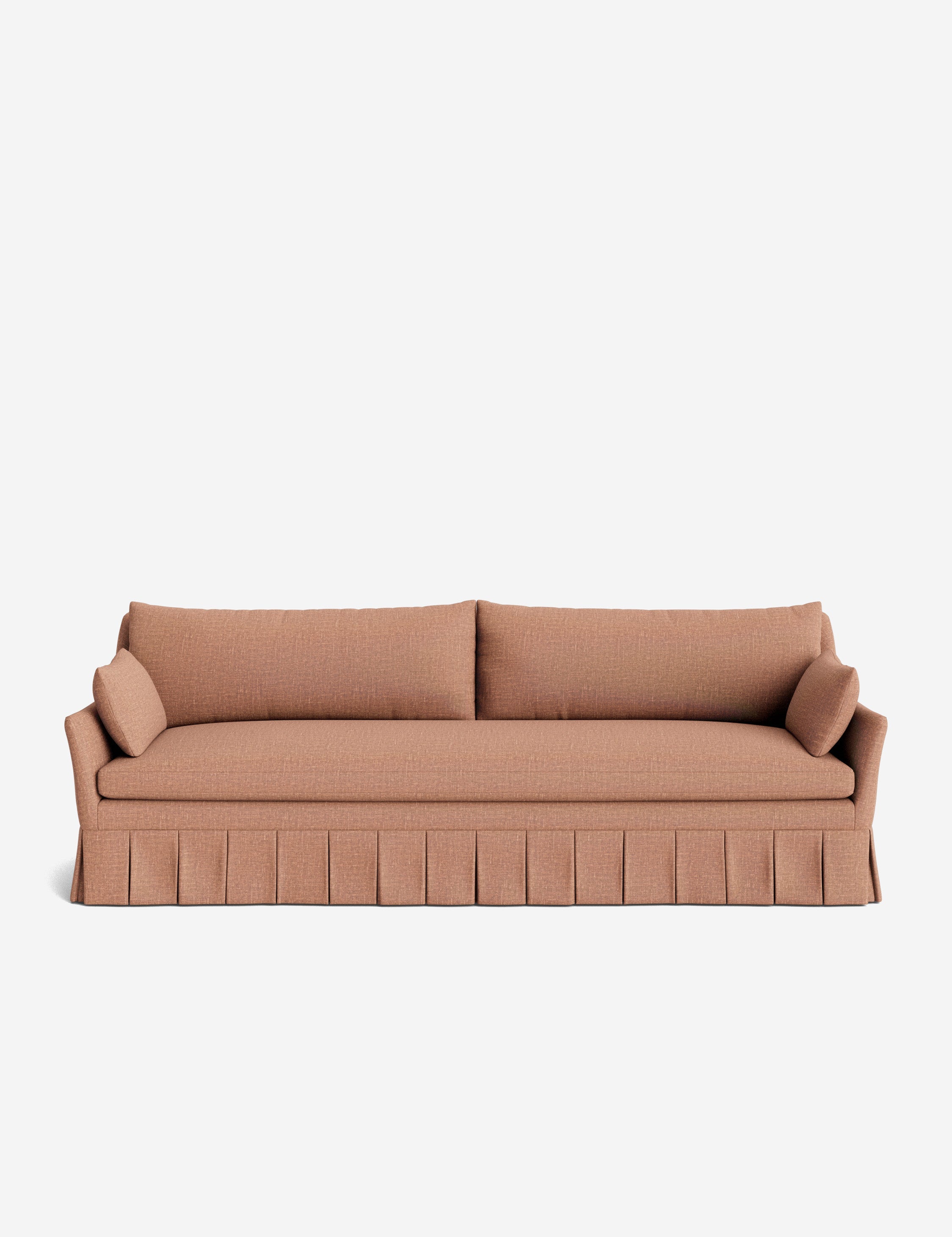 Lulu and Georgia Portola Pleated Sofa - view 129