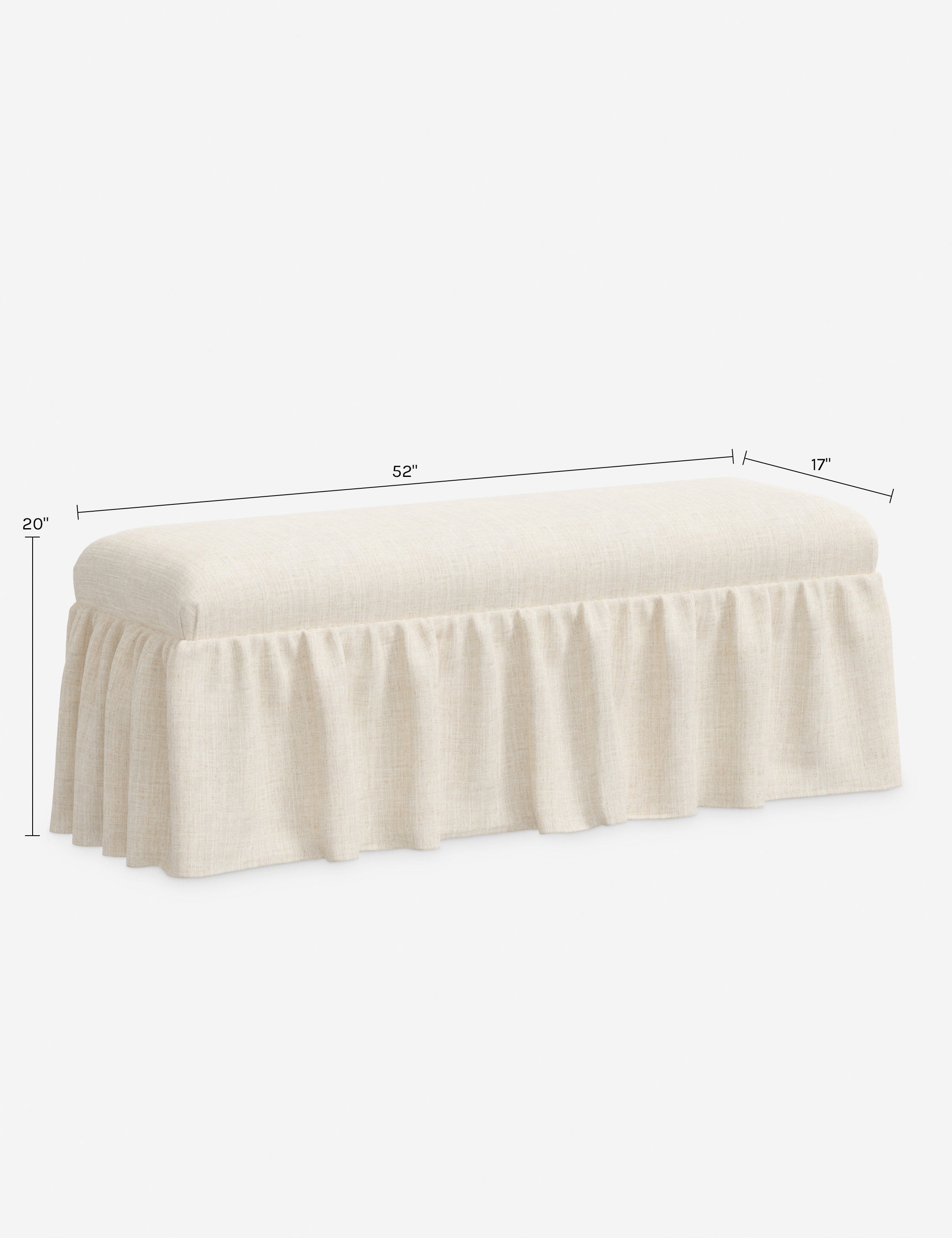 Lulu and Georgia Wilm Dining Bench - view 91