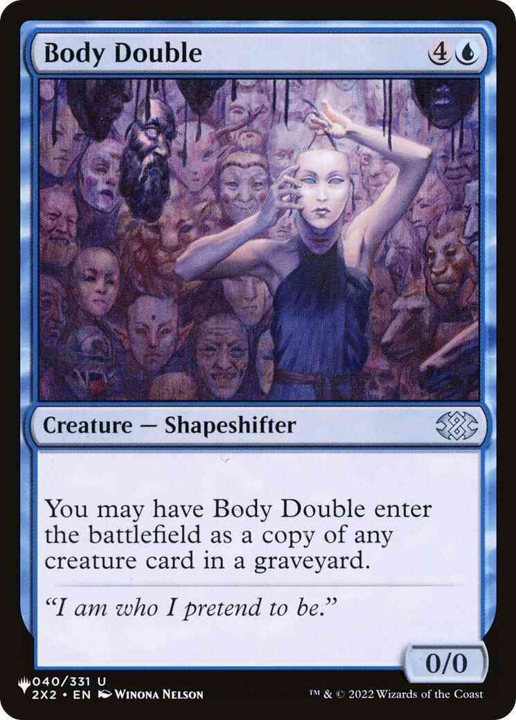 Body double 2x2-40 – Magic Body Double [2X2-40] [The List] [Non-Foil]
