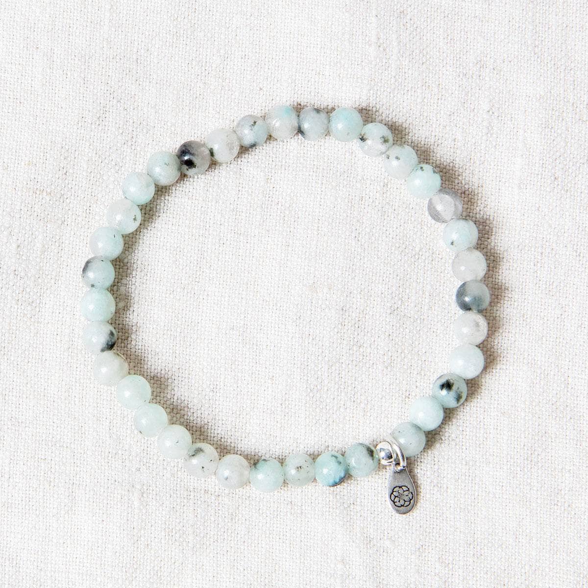 Tiny Rituals Kiwi Jasper Energy Bracelet