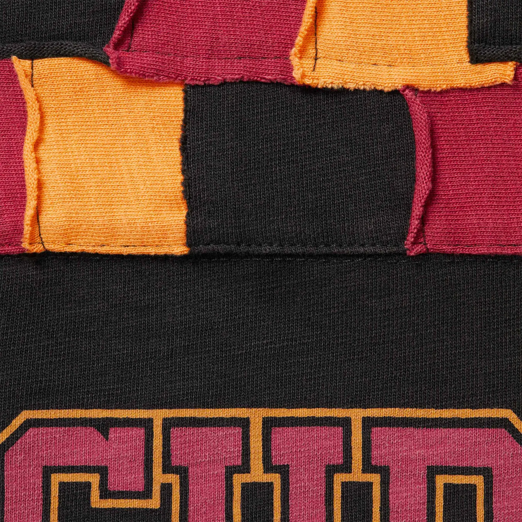 Supreme Patchwork Yoke Black Football T Shirt - view 3
