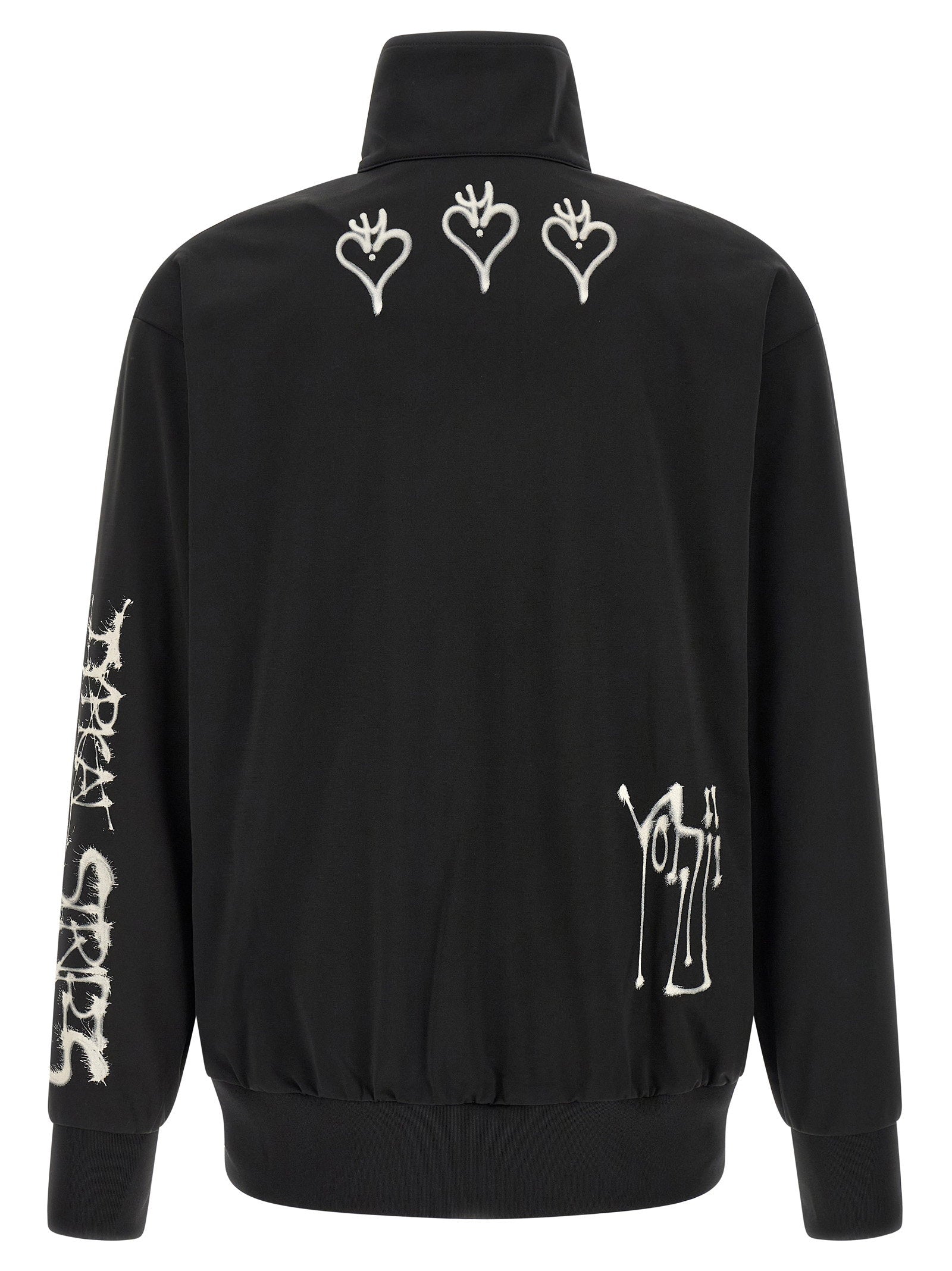 Y-3 Track Top Gfx Nyln Printed Zip Sweatshirt - view 2