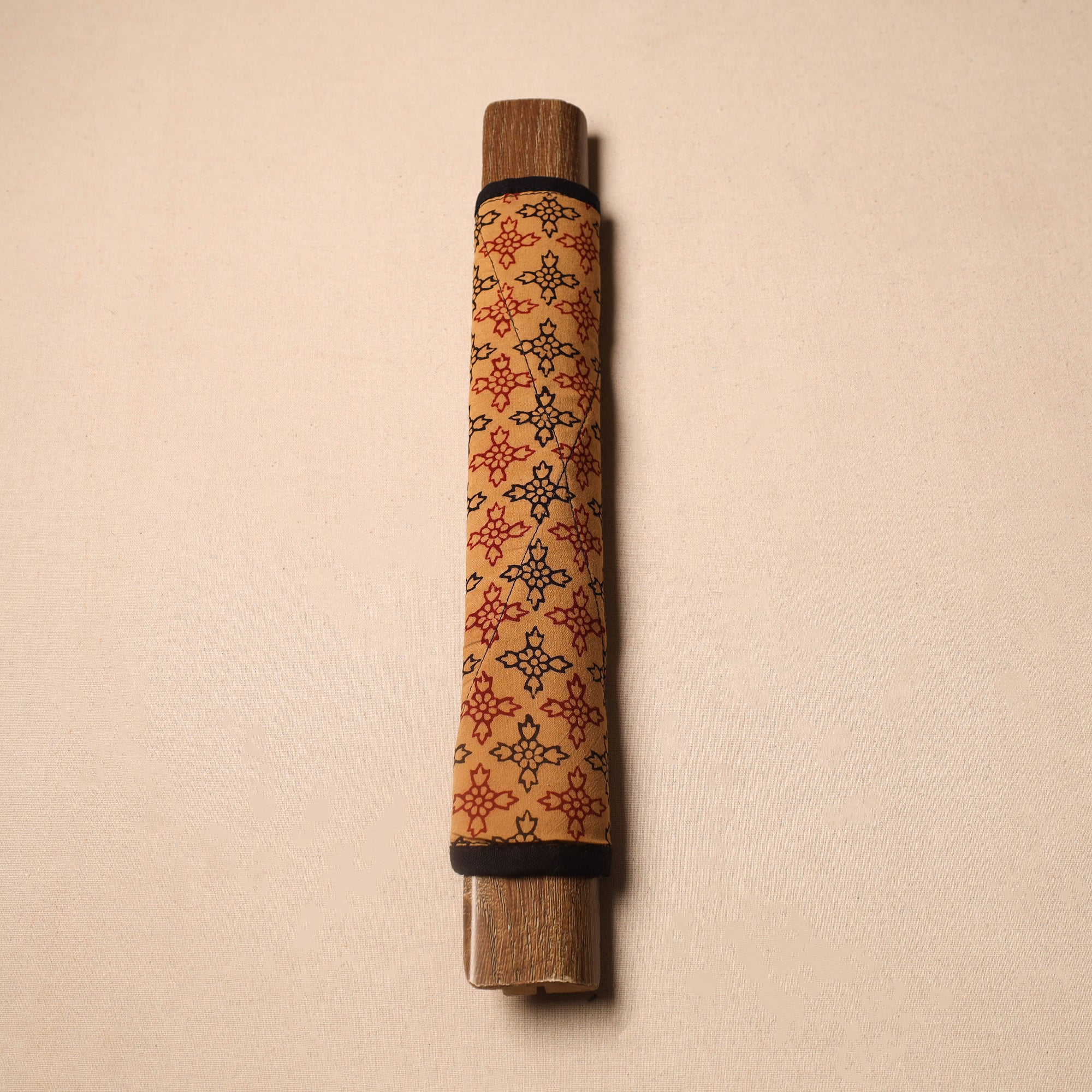 JALPARI Brown - Handmade Cotton Fridge Handle Cover 25