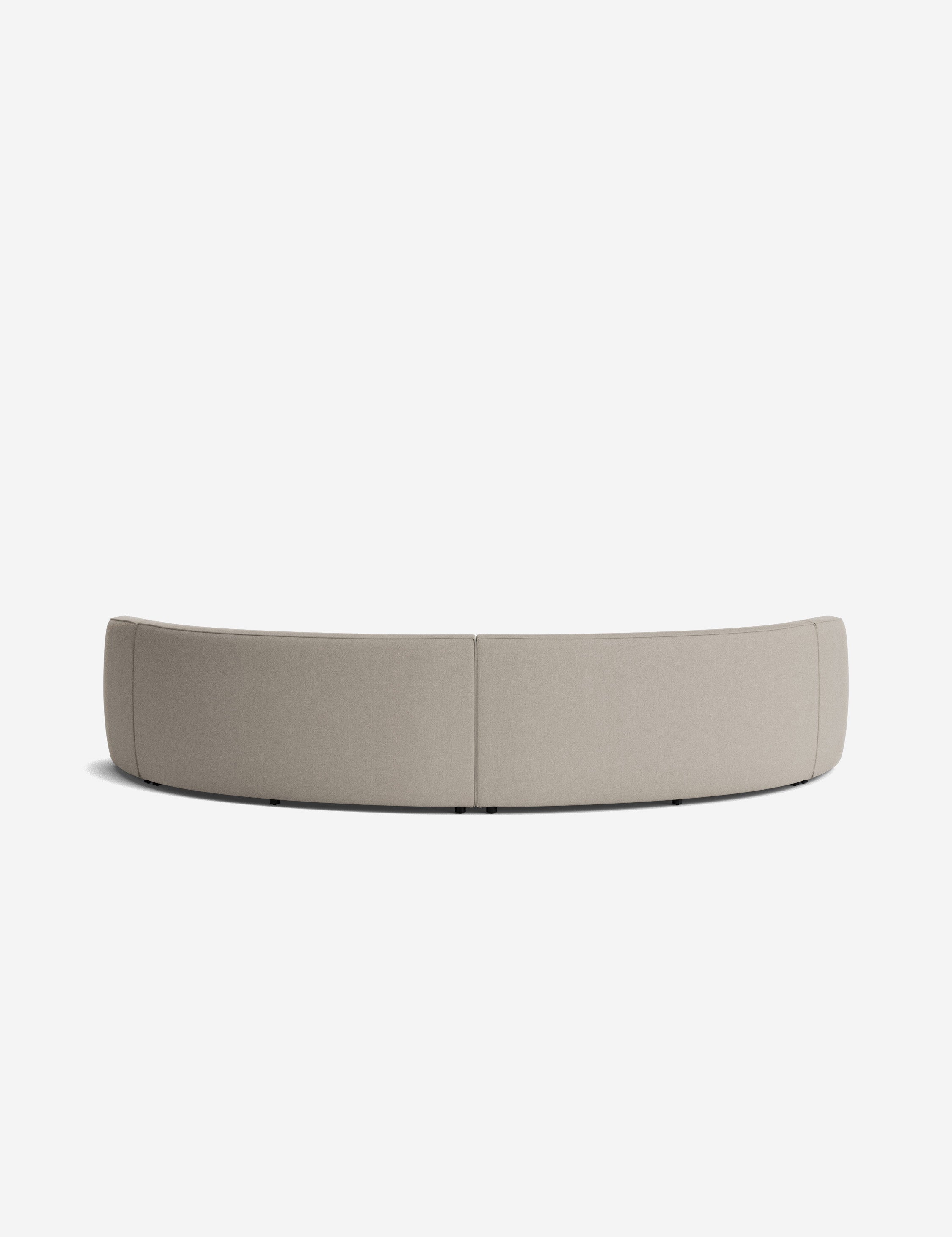 Lulu and Georgia Imada Modular Curved Sectional Sofa - view 181